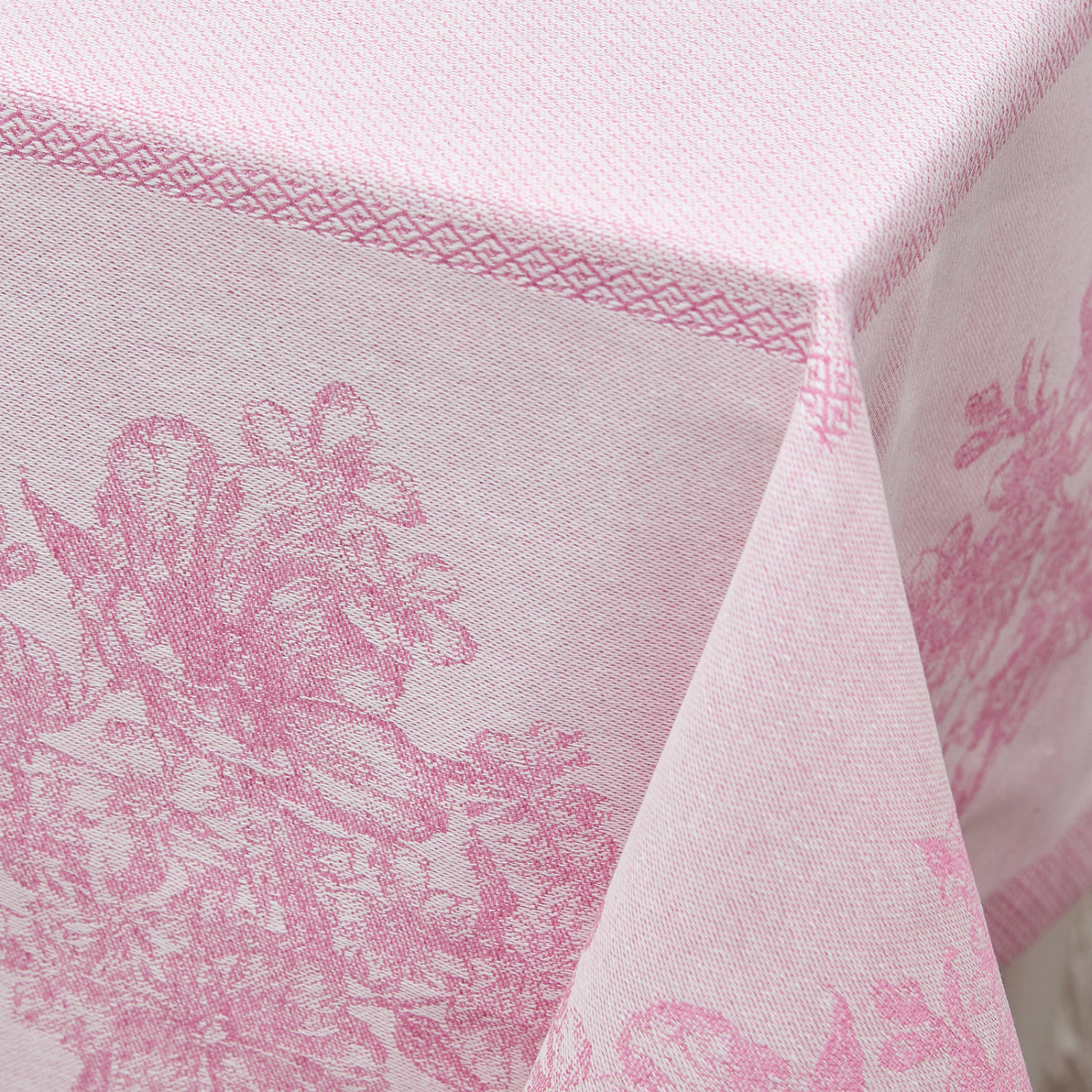 Скатерть Milfler розовая - фото № 4