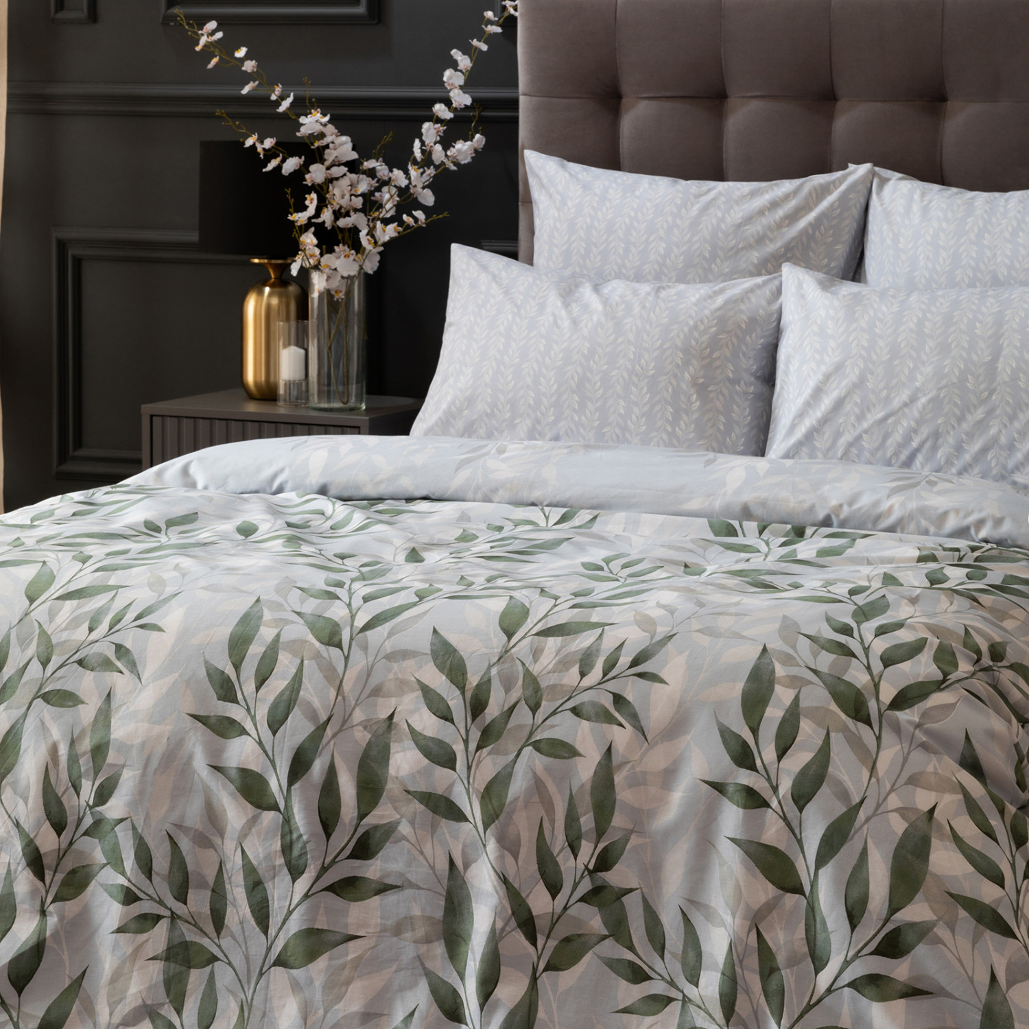 Постельное белье Зеленая симфония/Sinfonia verde - фото № 3