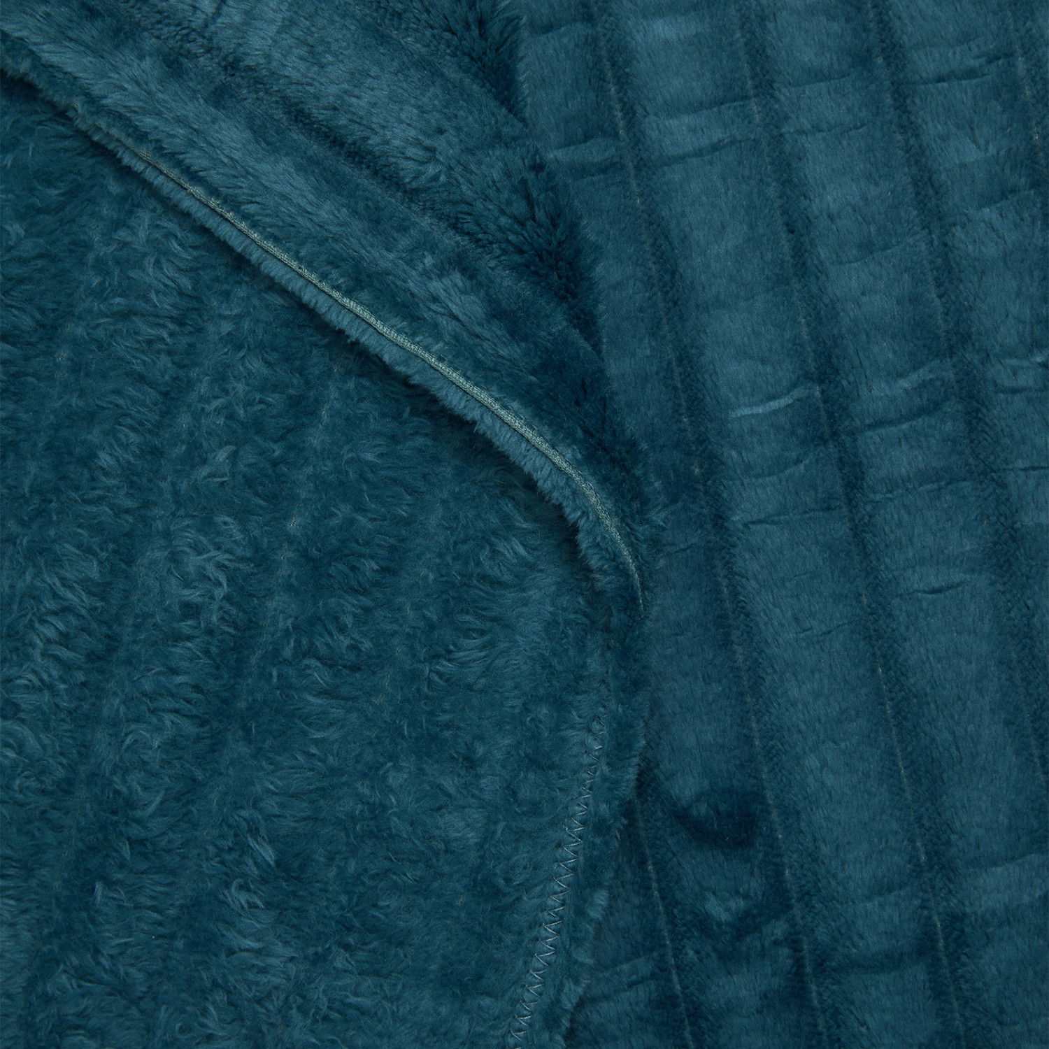 Плед Soft strip, морская волна - фото № 5