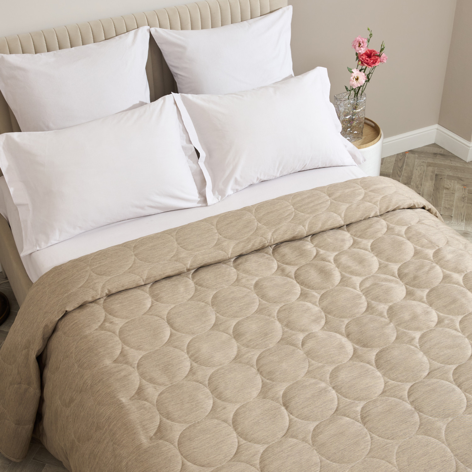 Покрывало Reina, коричневое - фото № 2