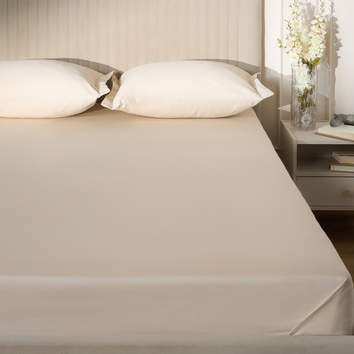 Постельное белье Кристальный беж/Crystal beige light - фото № 3