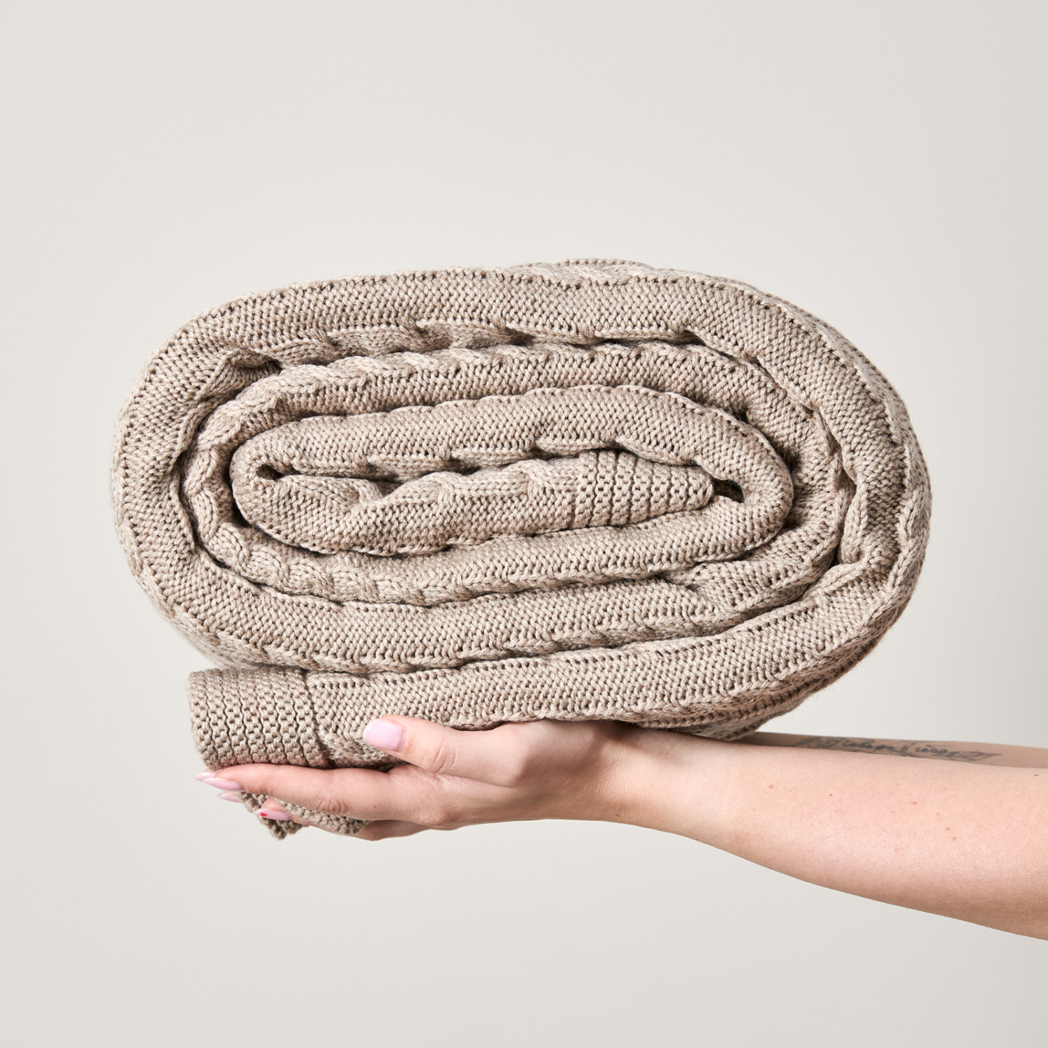 Плед Новаллас/Novallas, кофе - фото № 8