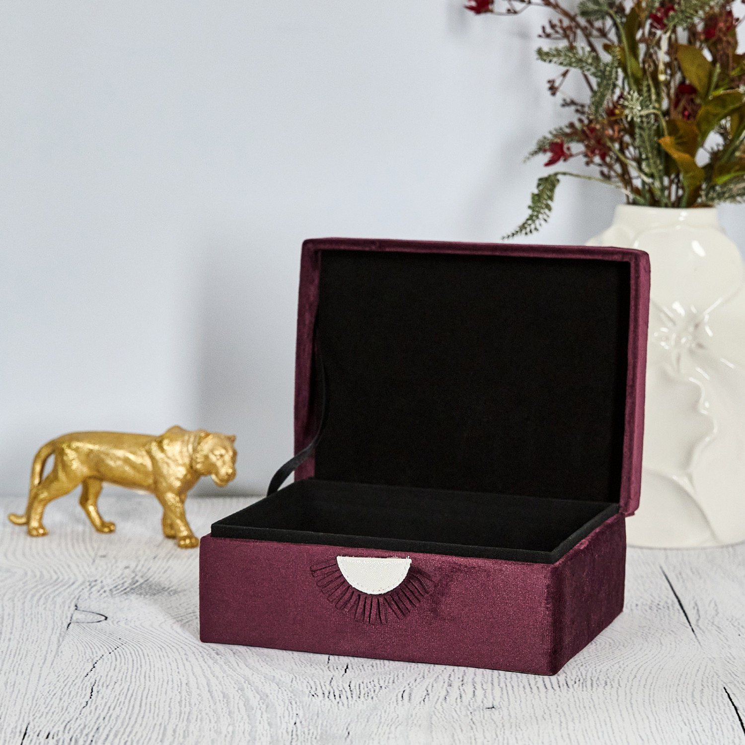 Шкатулка Pellegrino, бордо - фото № 2