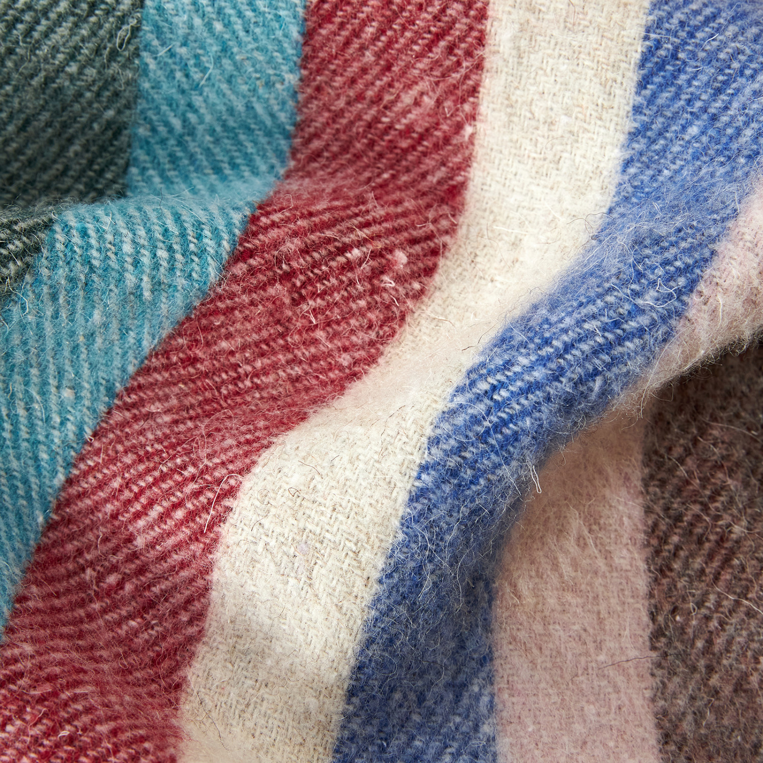 Плед Lana caliente, полосатый - фото № 5