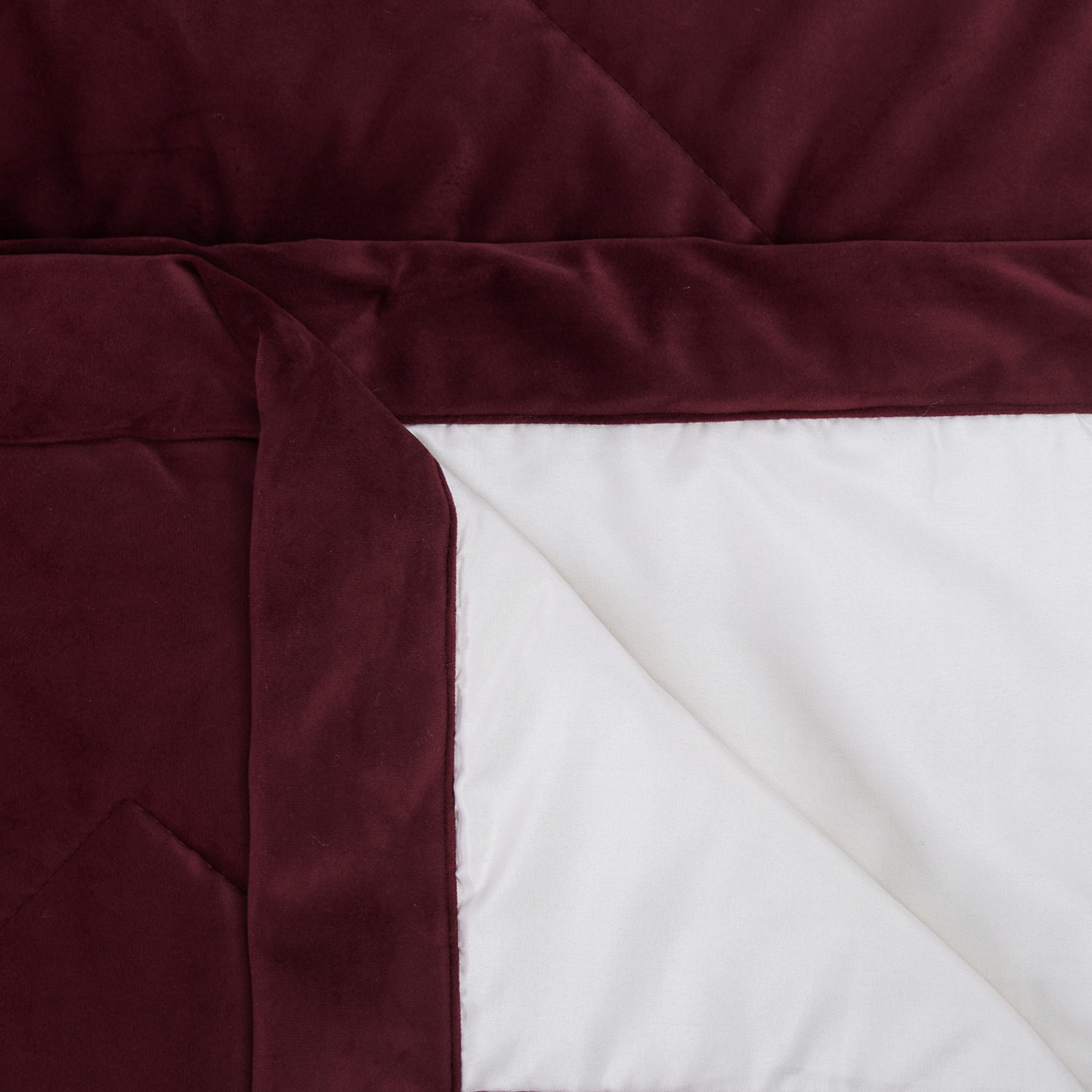Покрывало Vellut, винное - фото № 4
