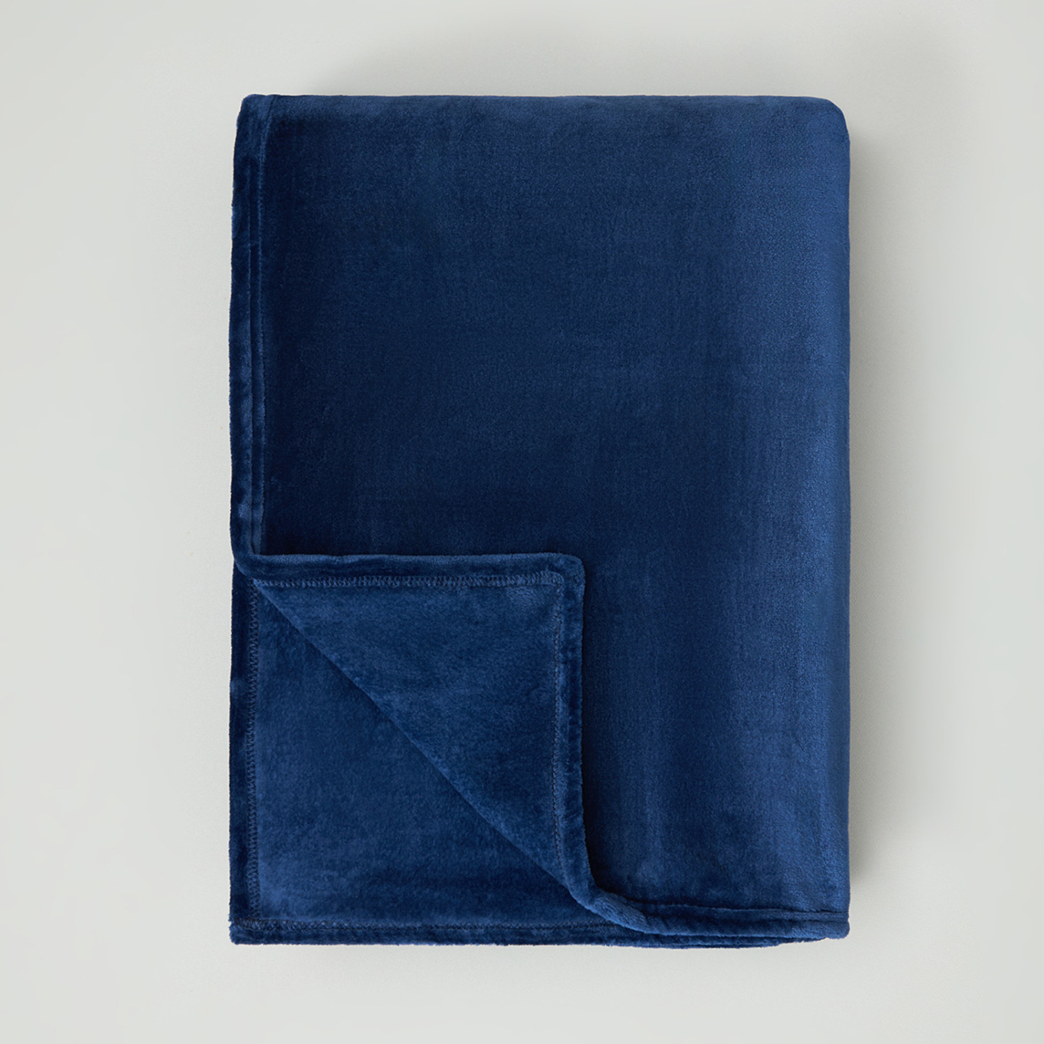 Плед Supersoft, индиго - фото № 2