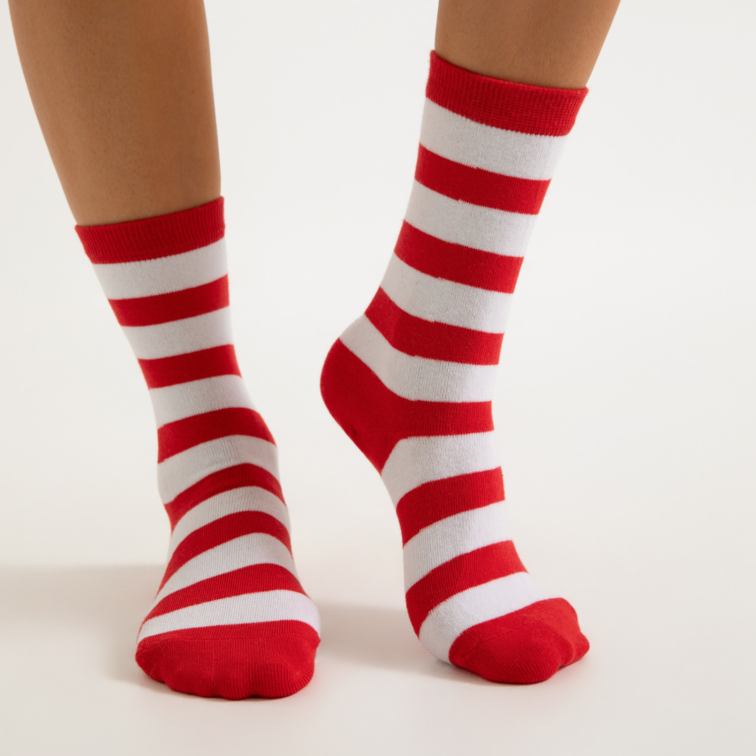 Носки Red and white, 2 пары - фото № 7