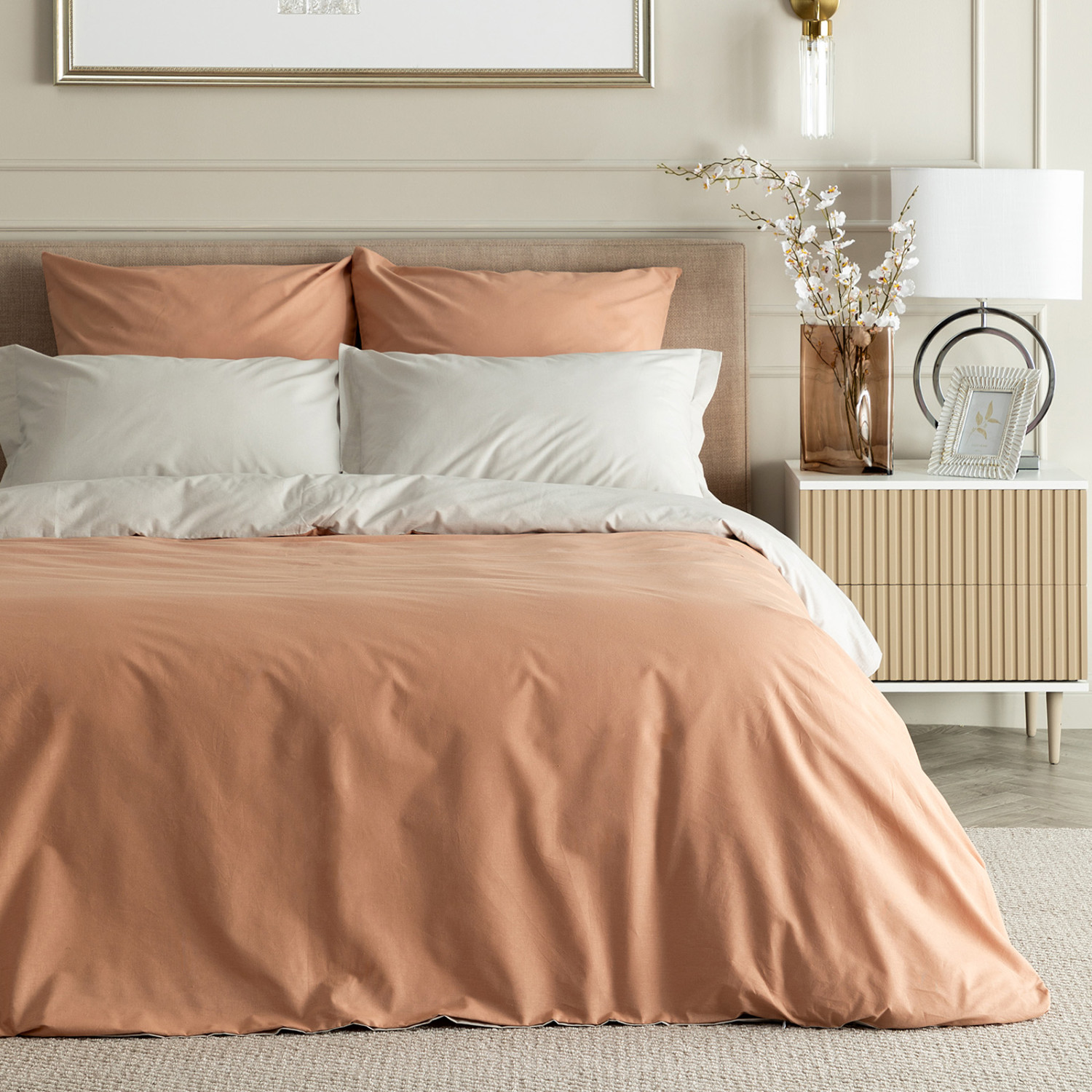 Постельное белье Тосканский беж/Tuscany beige & Greige