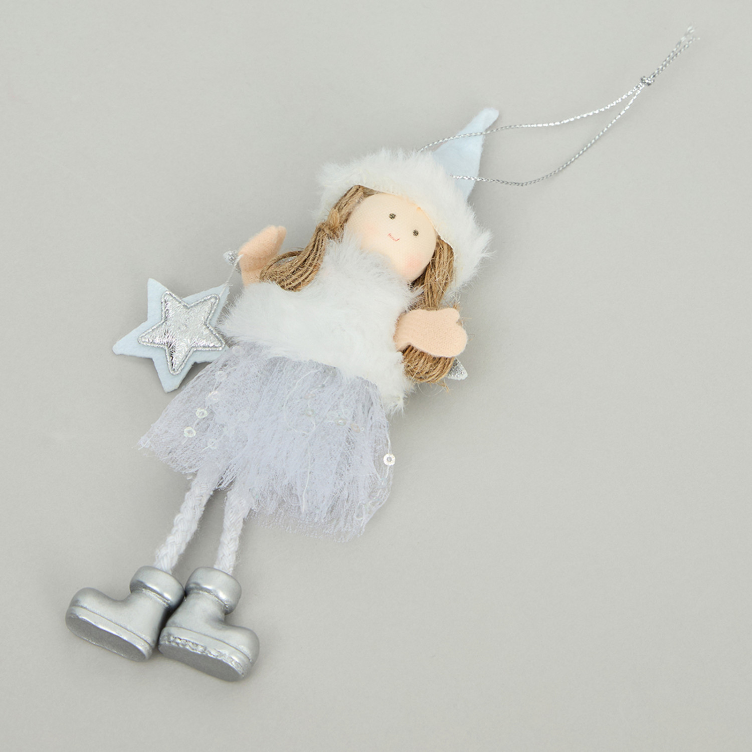 Елочная игрушка Зимняя фея/Winter Fay III - фото № 7