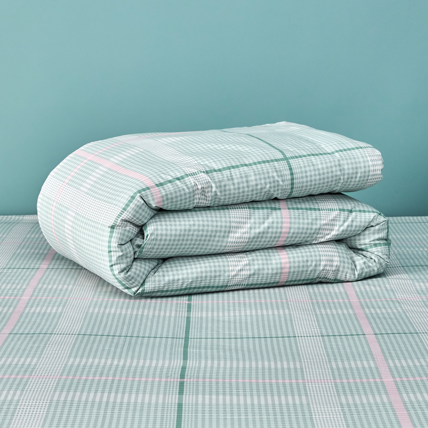 Пододеяльник Бонмарито, зеленый - фото № 2