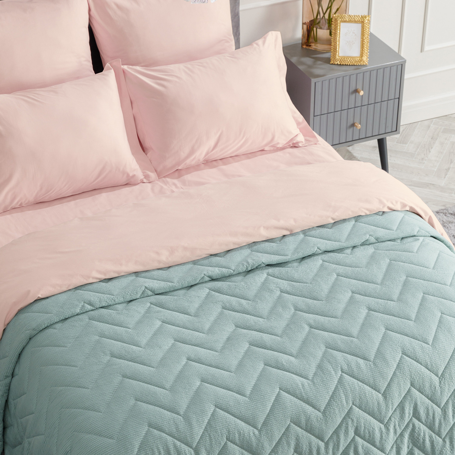 Покрывало Onde, зеленое - фото № 6