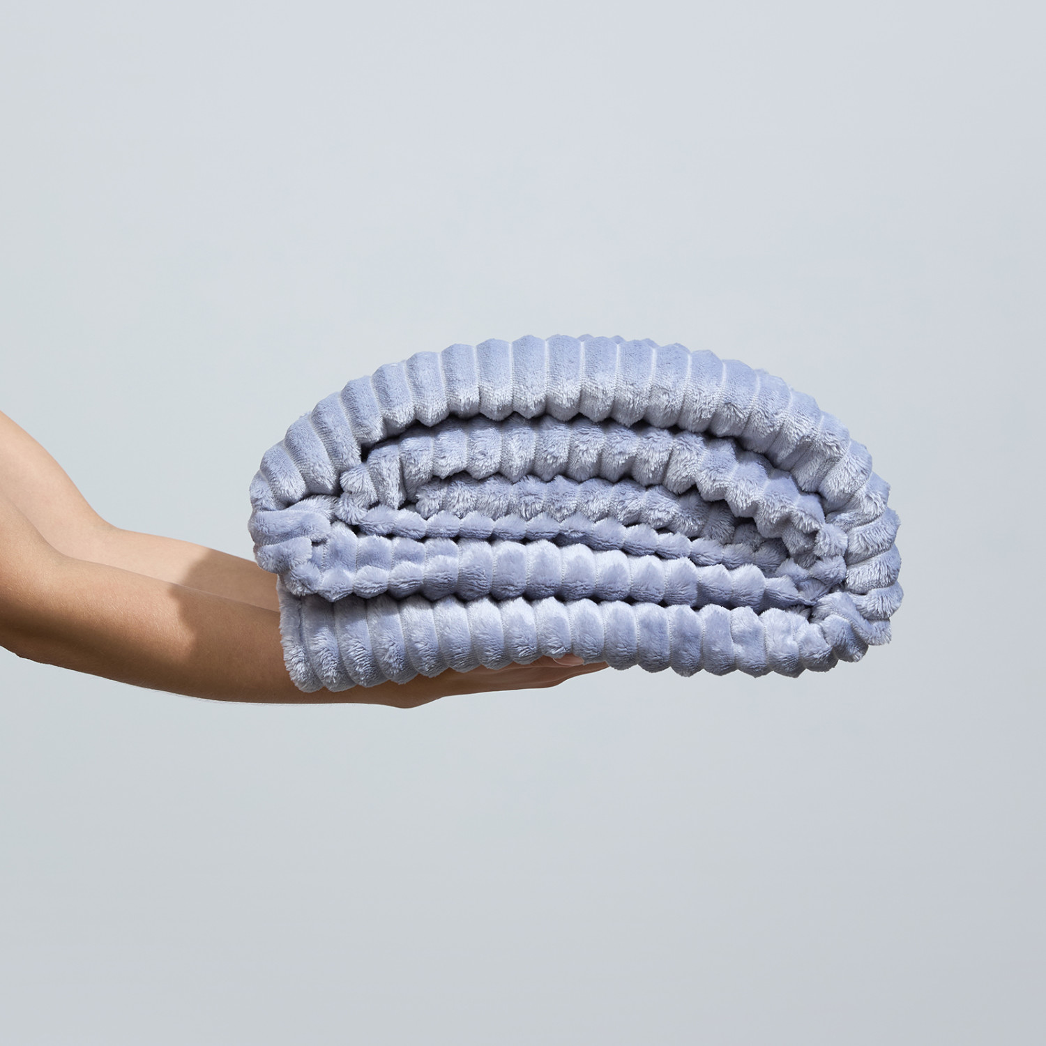 Плед Amanda, голубой - фото № 6