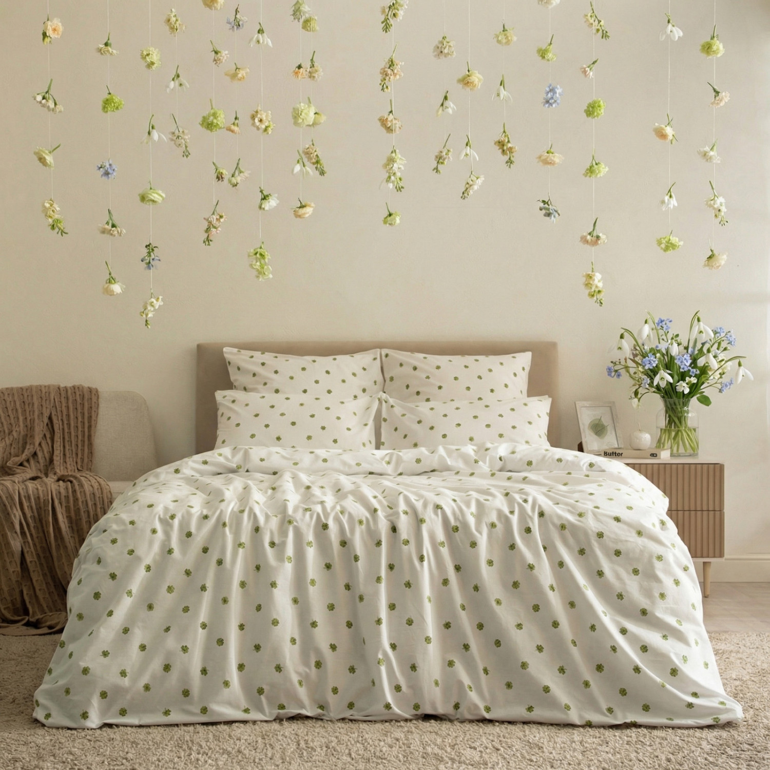 Постельное белье Клевер/Clover - фото № 14