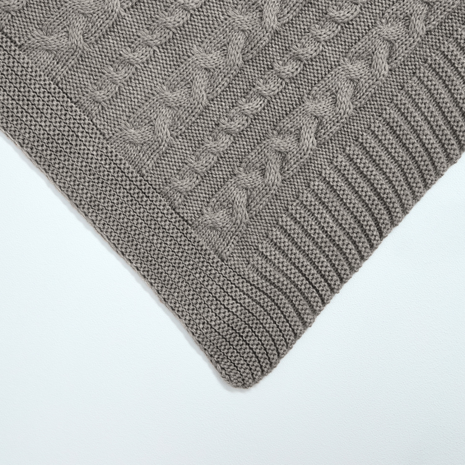 Плед Новаллас/Novallas, серый - фото № 7