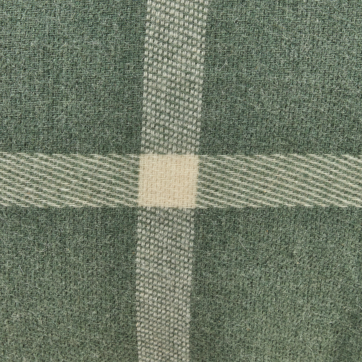 Плед Striscia calda, зеленый - фото № 6