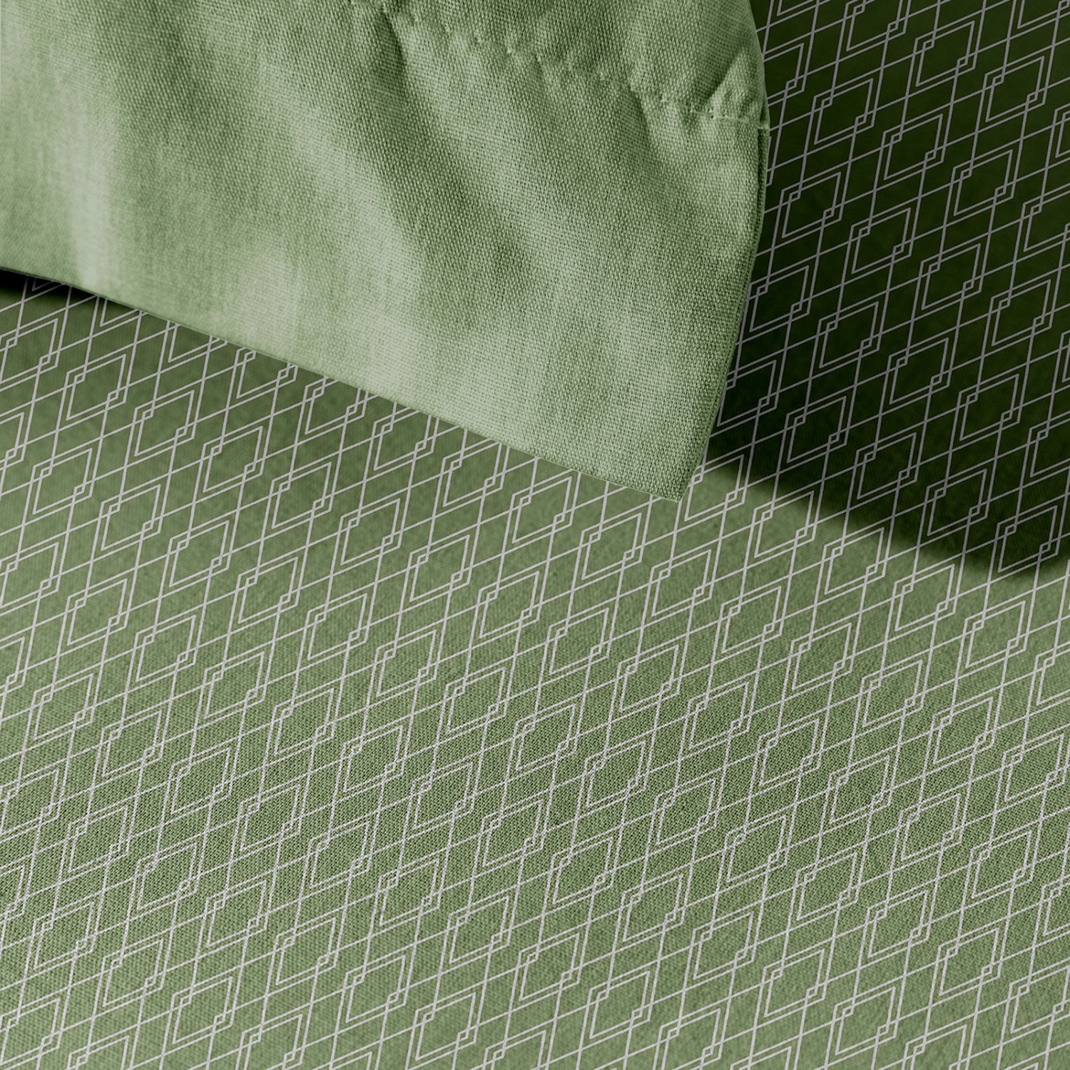 Простыня Зеленое яблоко/Green apple - фото № 3