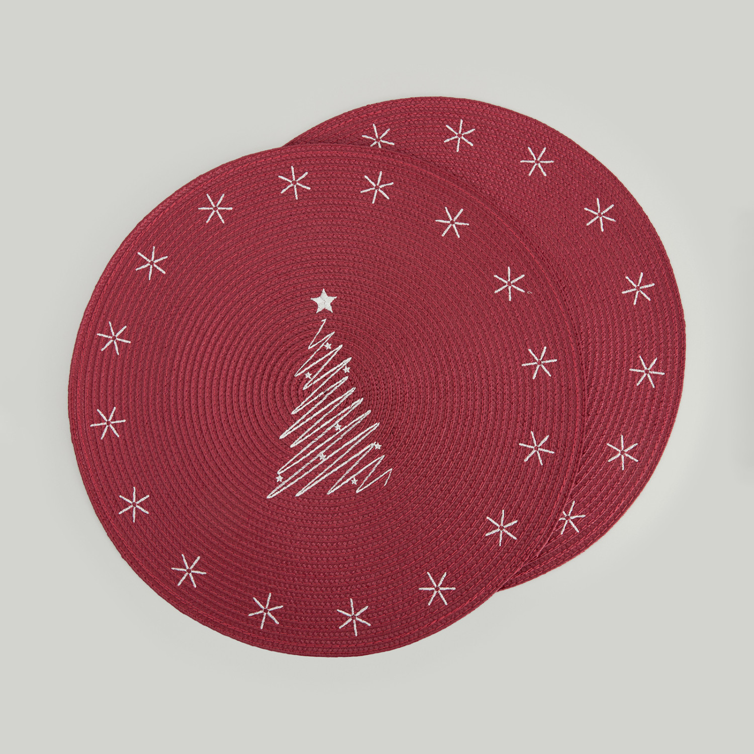 Набор плейсматов Снежинка/Snowflake - фото № 8