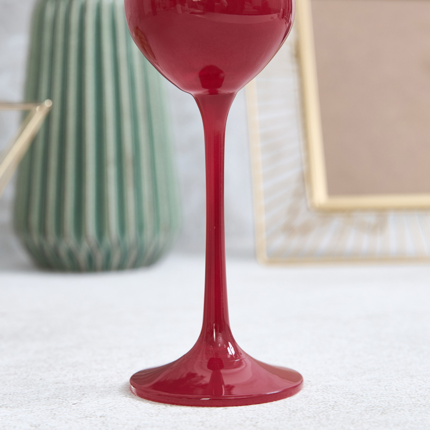 Бокал для шампанского Summer Raspberry, красный - фото № 3