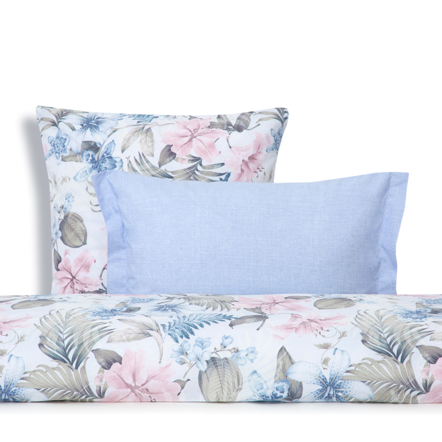 Постельное белье Perfezione, голубое - фото № 4