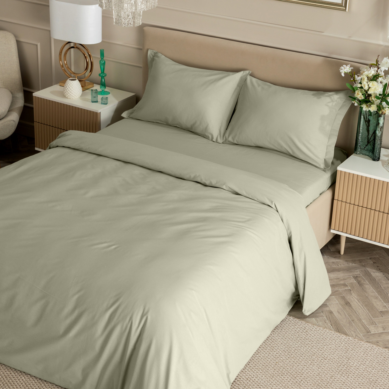 Постельное белье Light olive - фото № 8