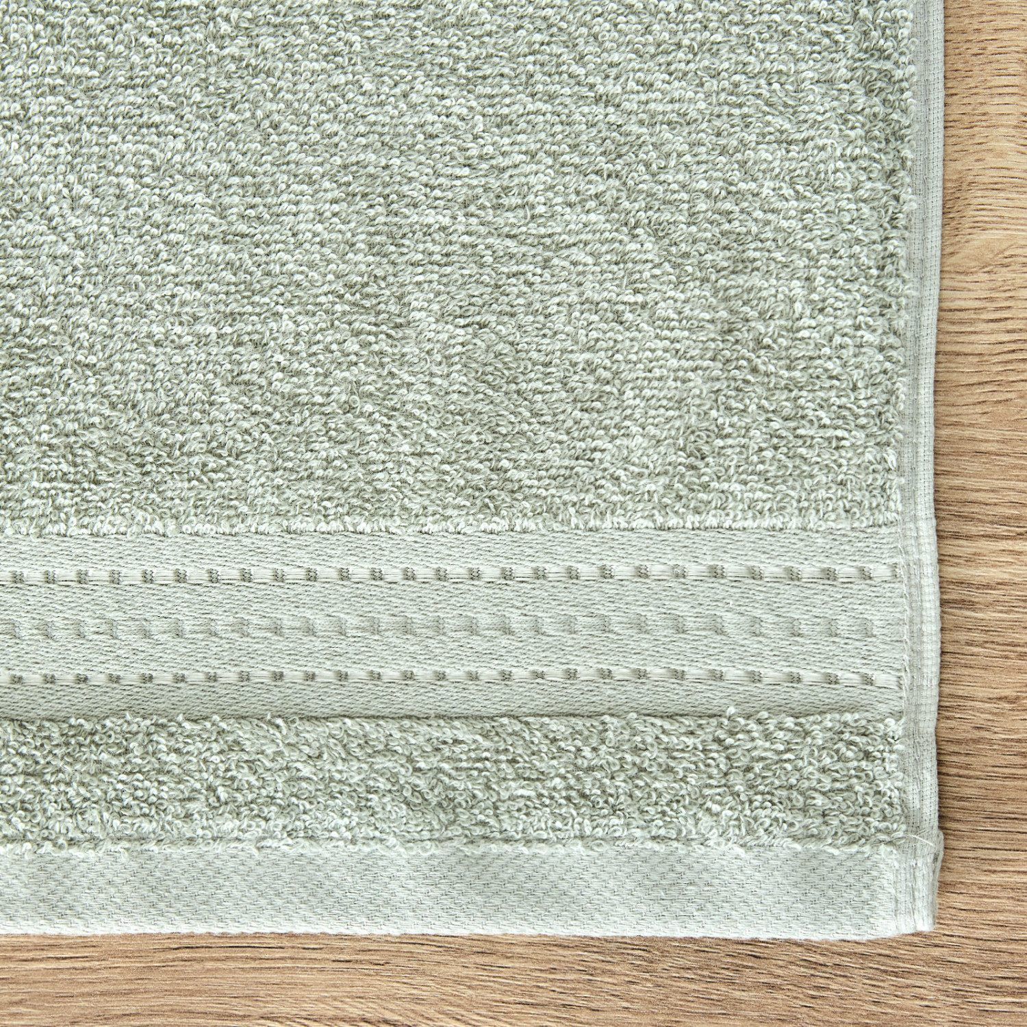 Полотенце махровое Базена/Basena, зеленый чай - фото № 3