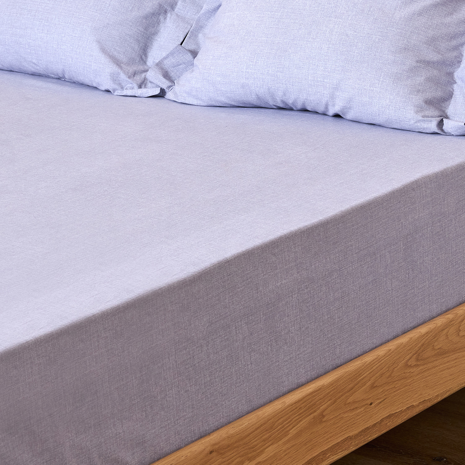 Простыня на резинке Tessitura, сиреневая - фото № 2