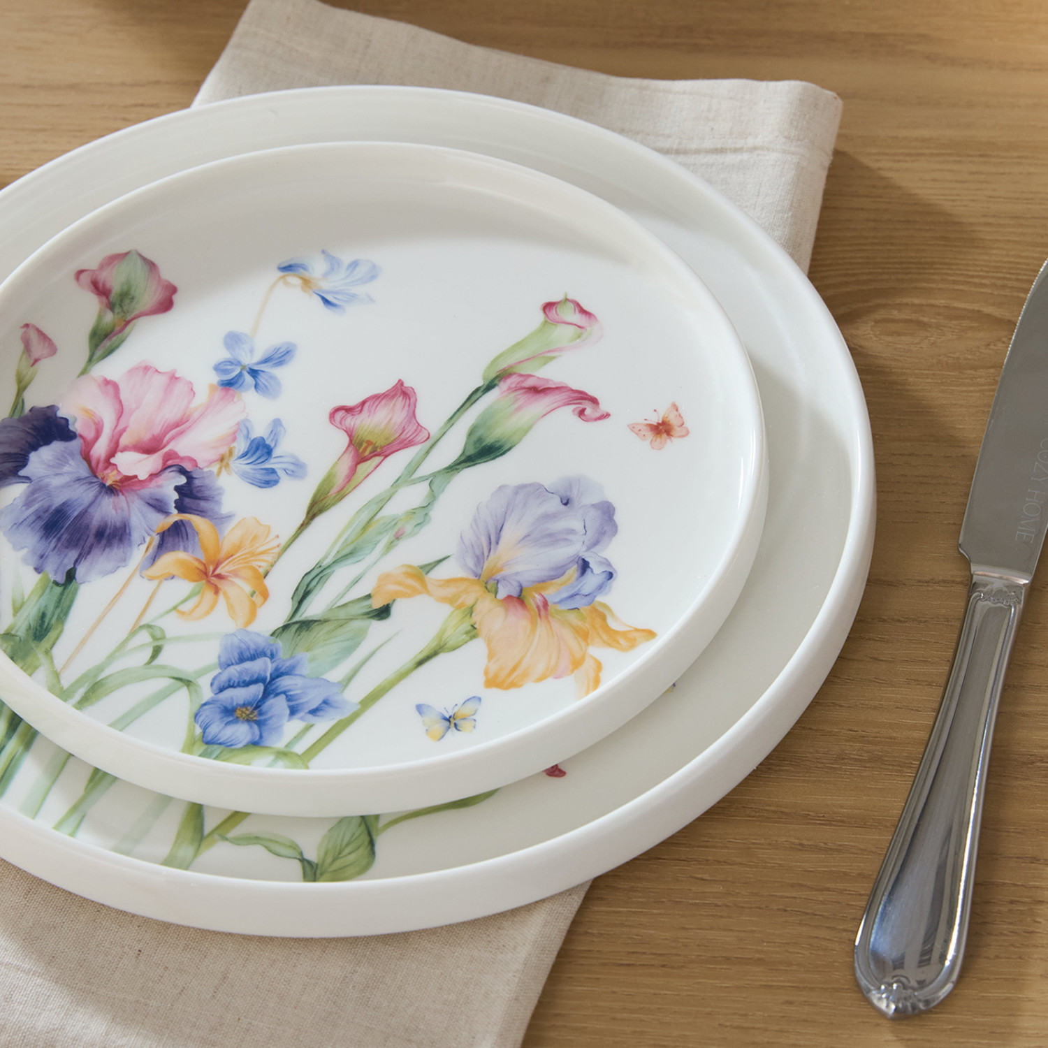 Тарелка Ирисы/Irises II - фото № 3