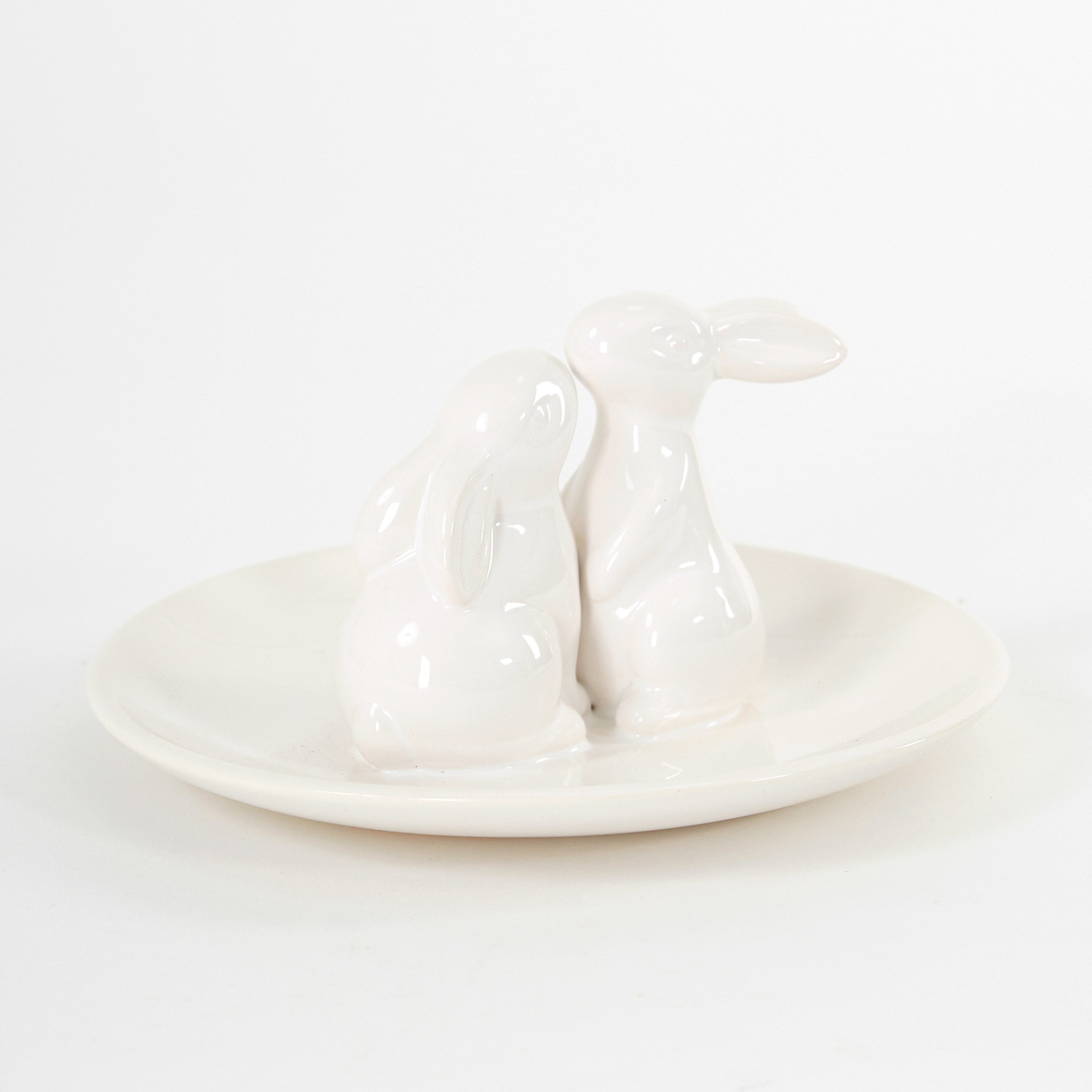 Конфетница Family of rabbits