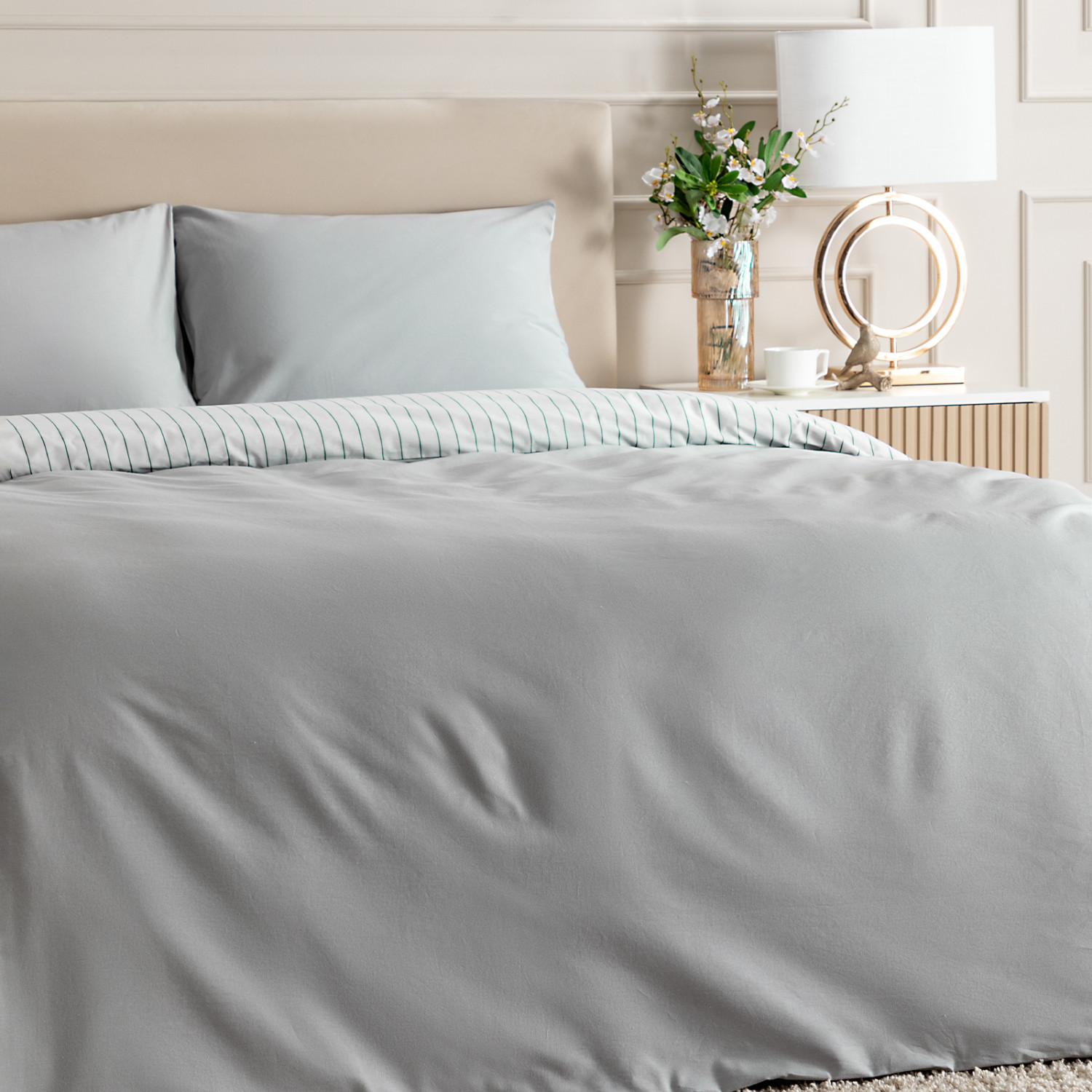 Постельное белье Fog stripe - фото № 4