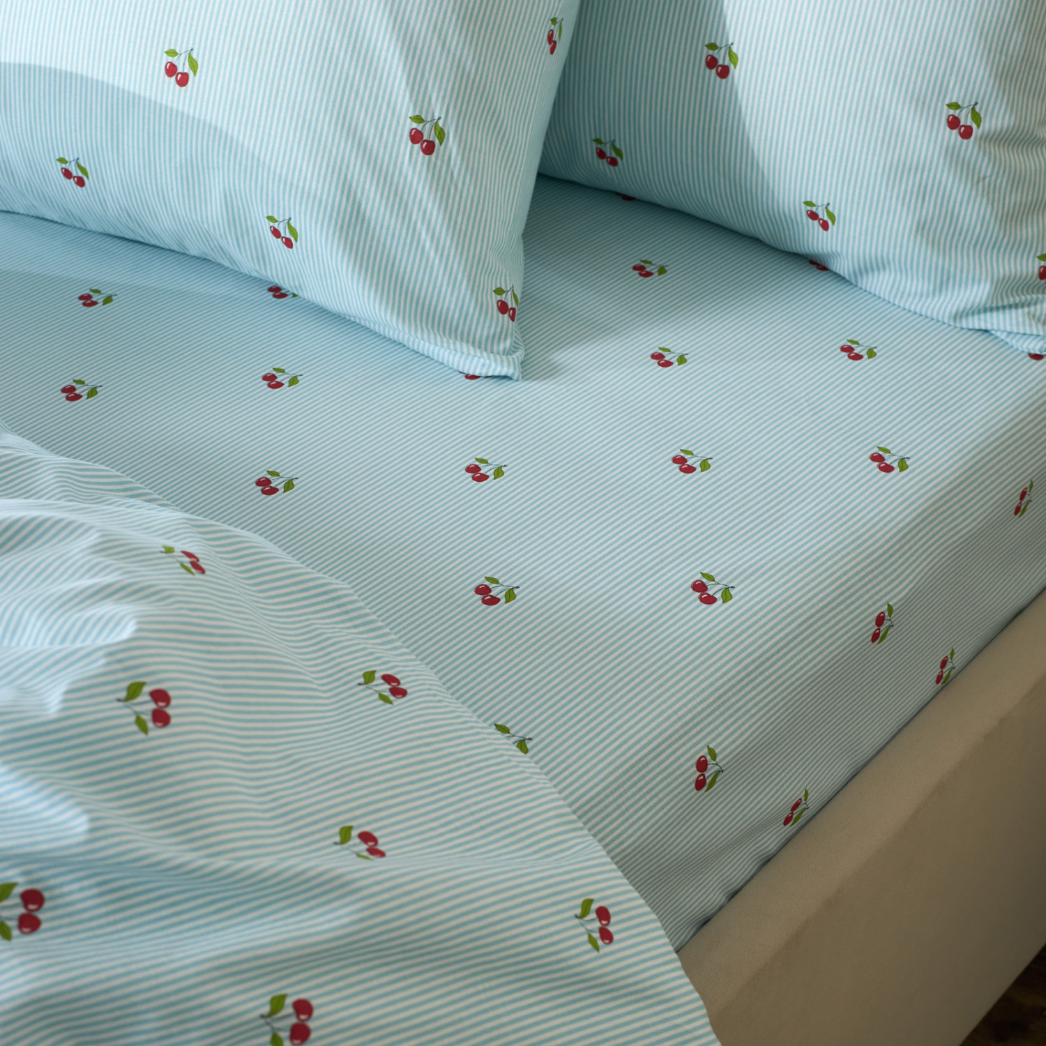 Постельное белье Cherry stripe - фото № 7