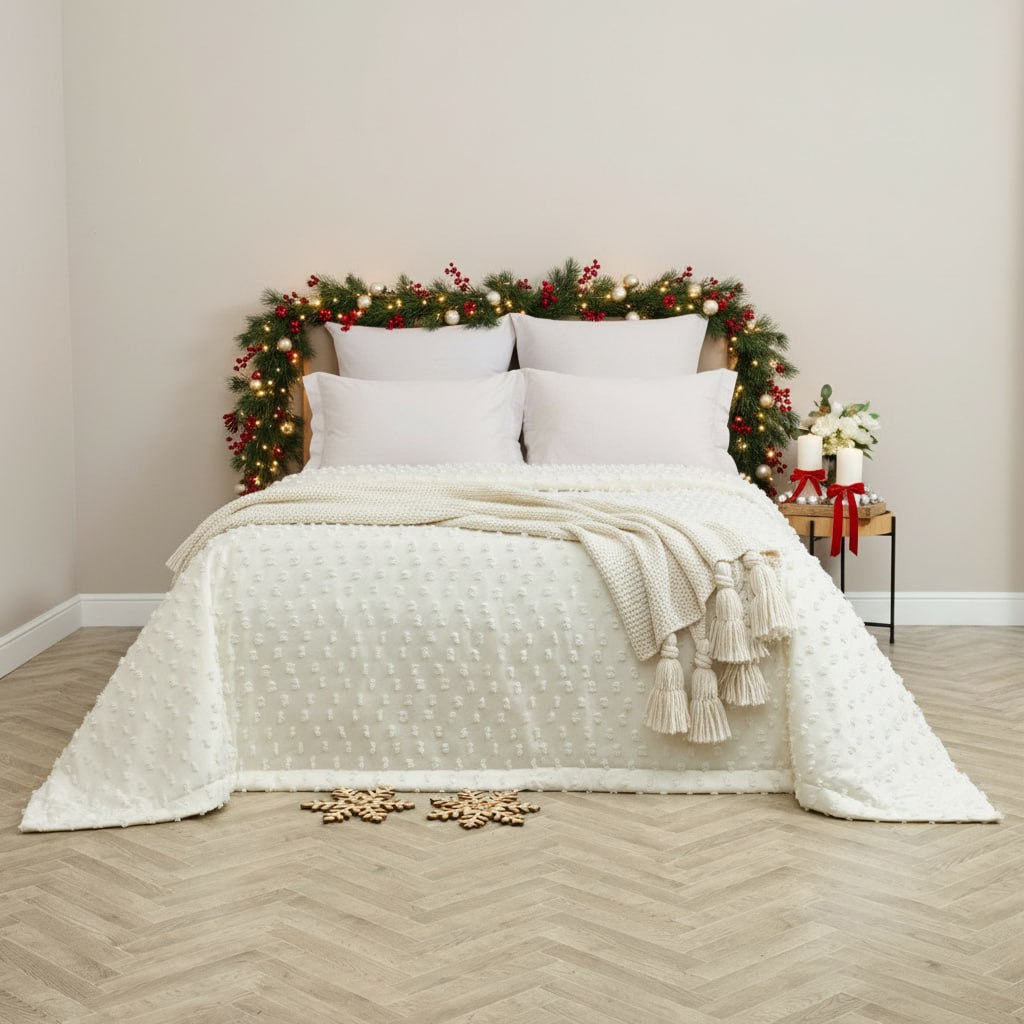 Покрывало Letizia, молочный