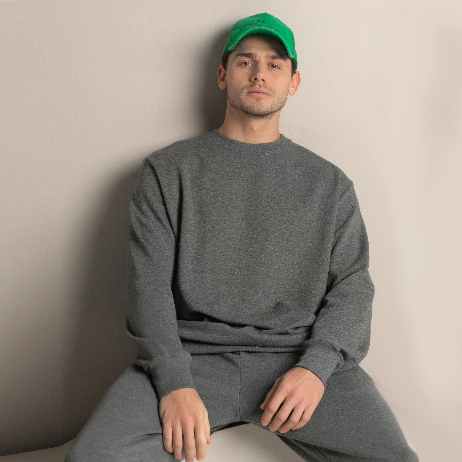 Свитшот Massimo men, серый - фото № 2