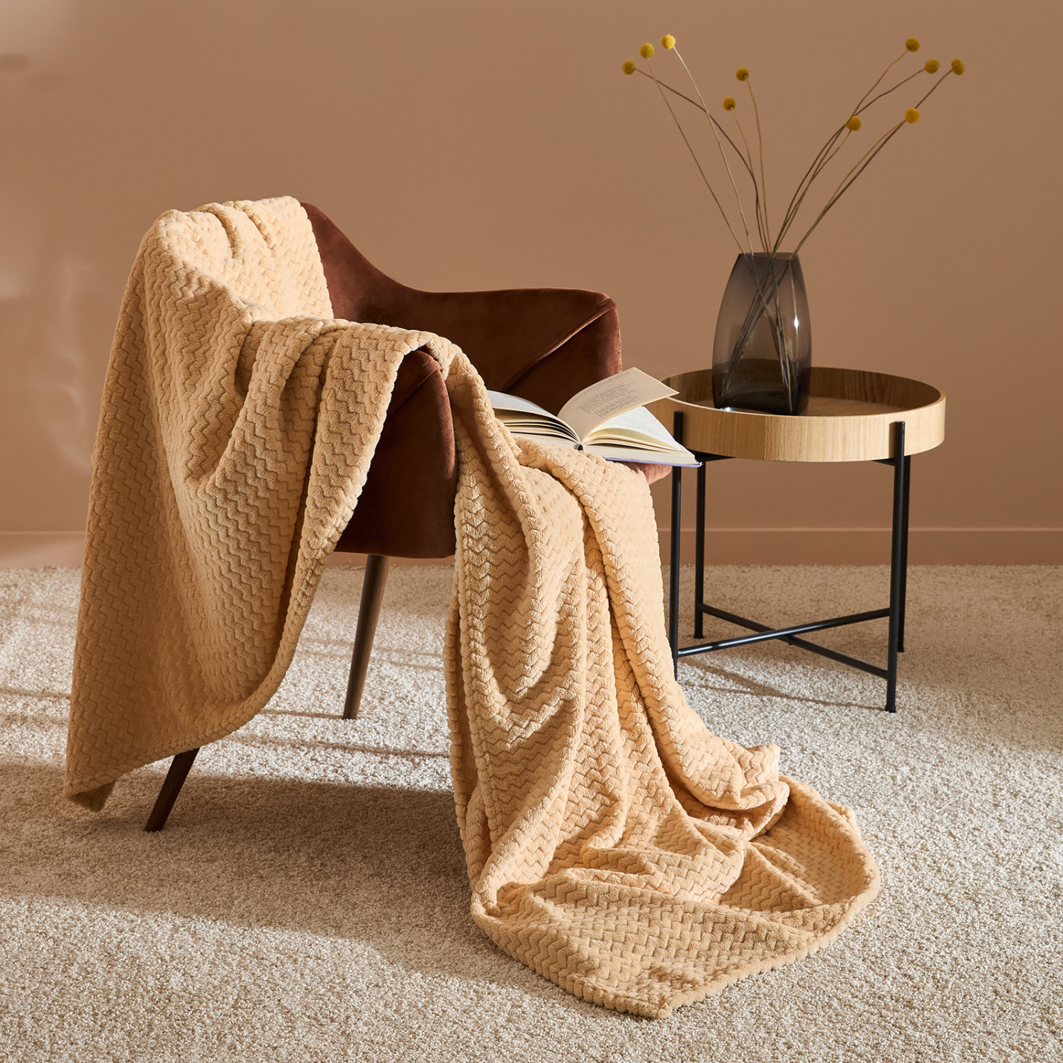 Плед Delizioso, экрю - фото № 2