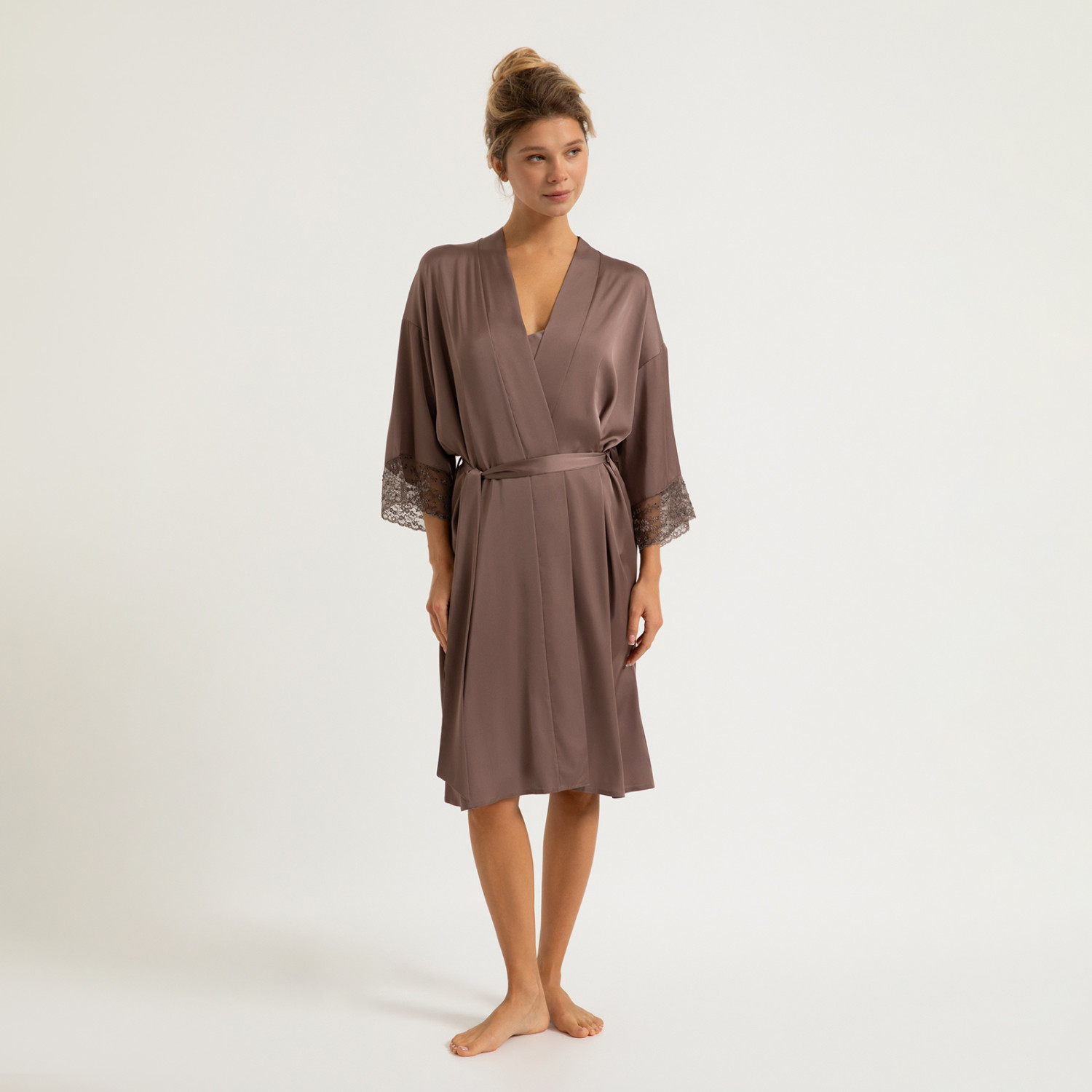 Халат Alisma, шоколад