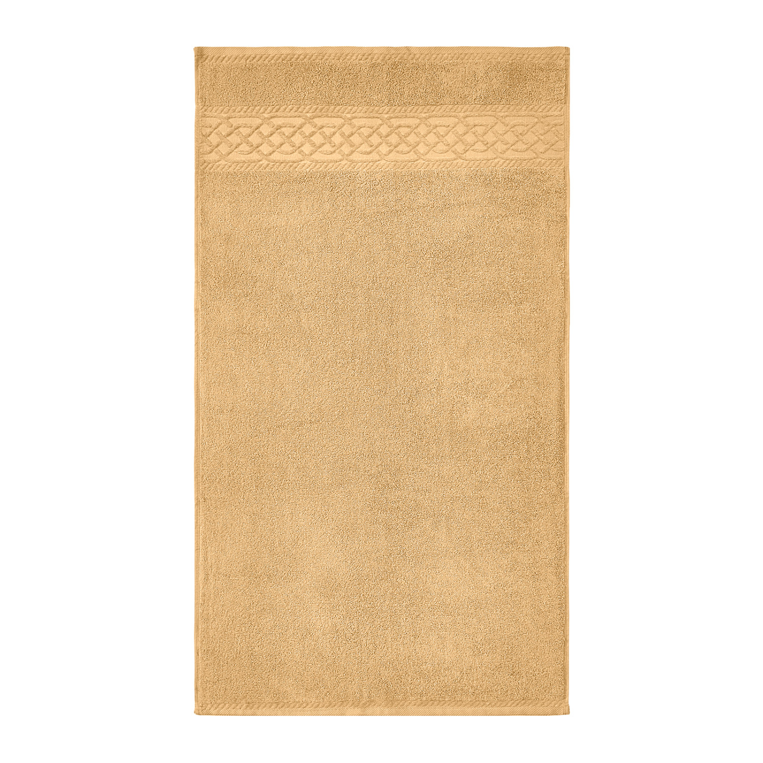 Полотенце махровое Costanza, горчица - фото № 8