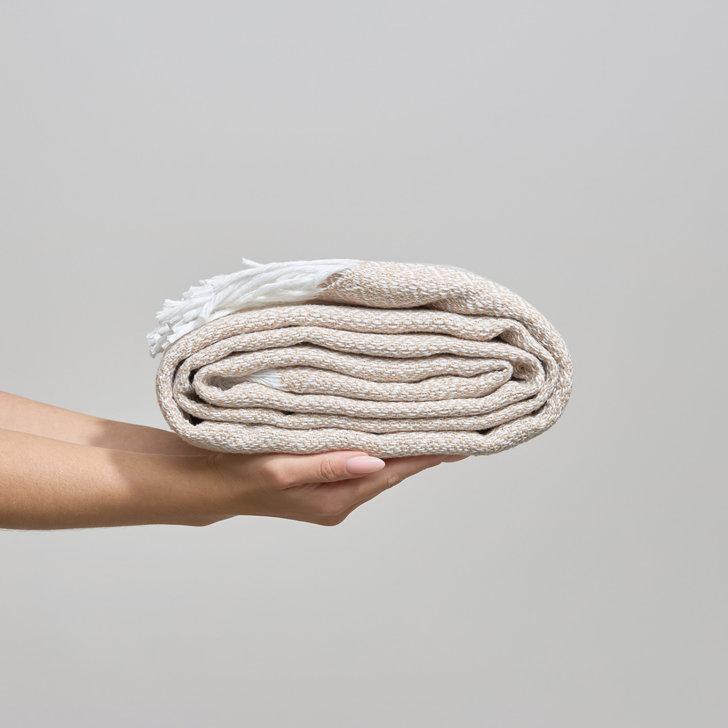 Плед Виктория/Vittoria, бежевый - фото № 6