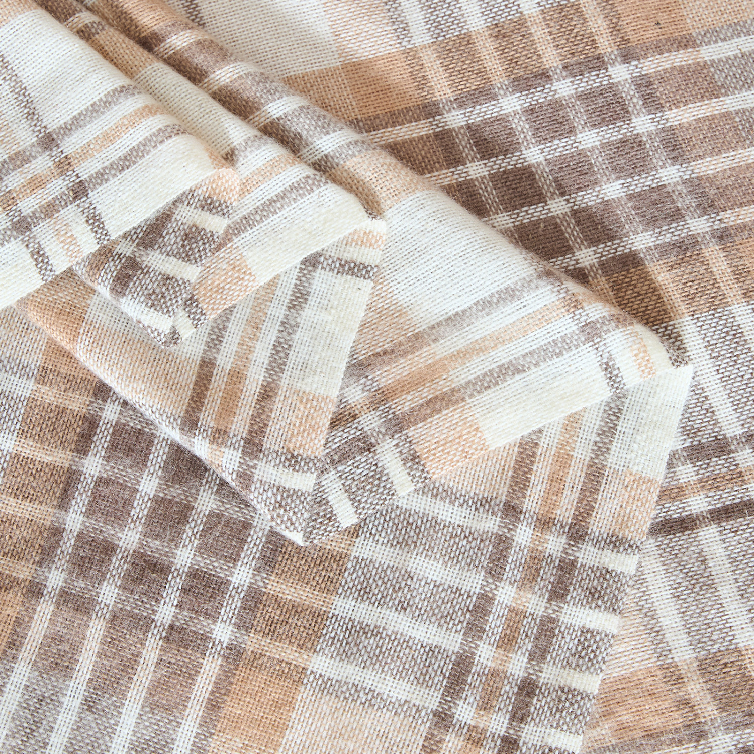 Плед Cellule, бежевый - фото № 5