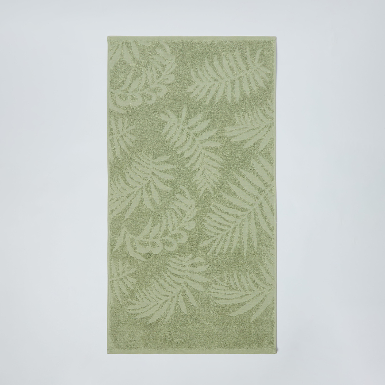 Полотенце махровое Тропико/Tropico, зеленое