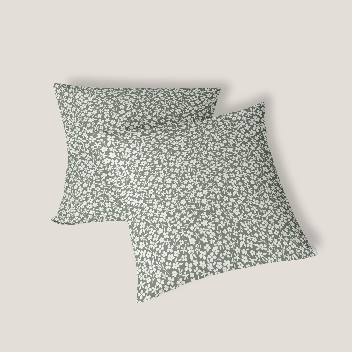 Комплект наволочек Нефрит (цветы) - фото № 3