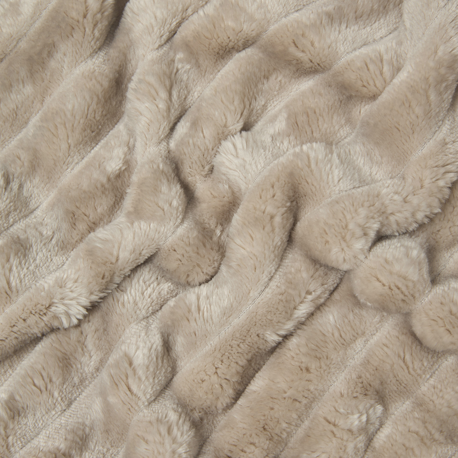 Плед Мягкая полоска/Soft strip, пепел - фото № 4