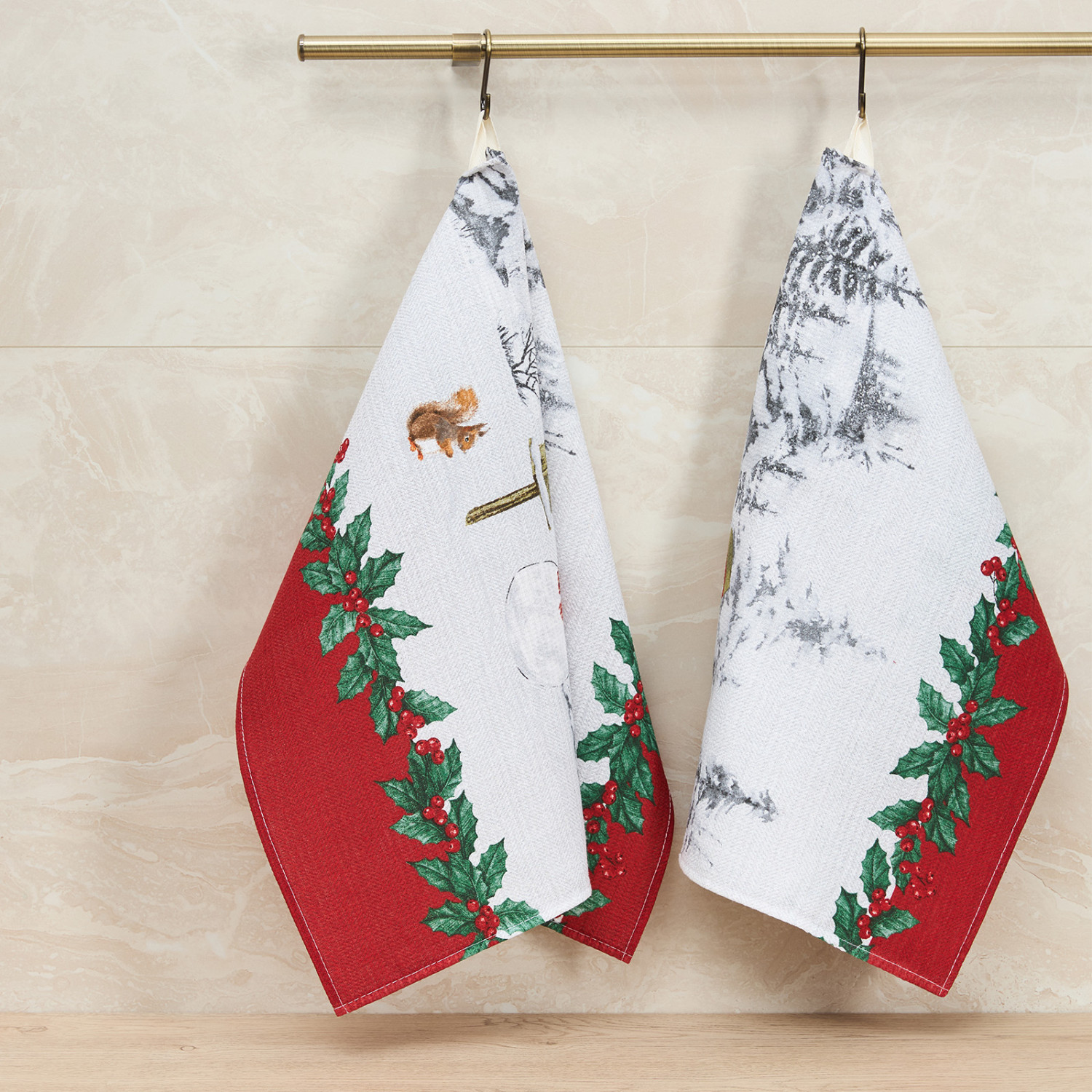 Комплект полотенец Country Christmas I - фото № 2