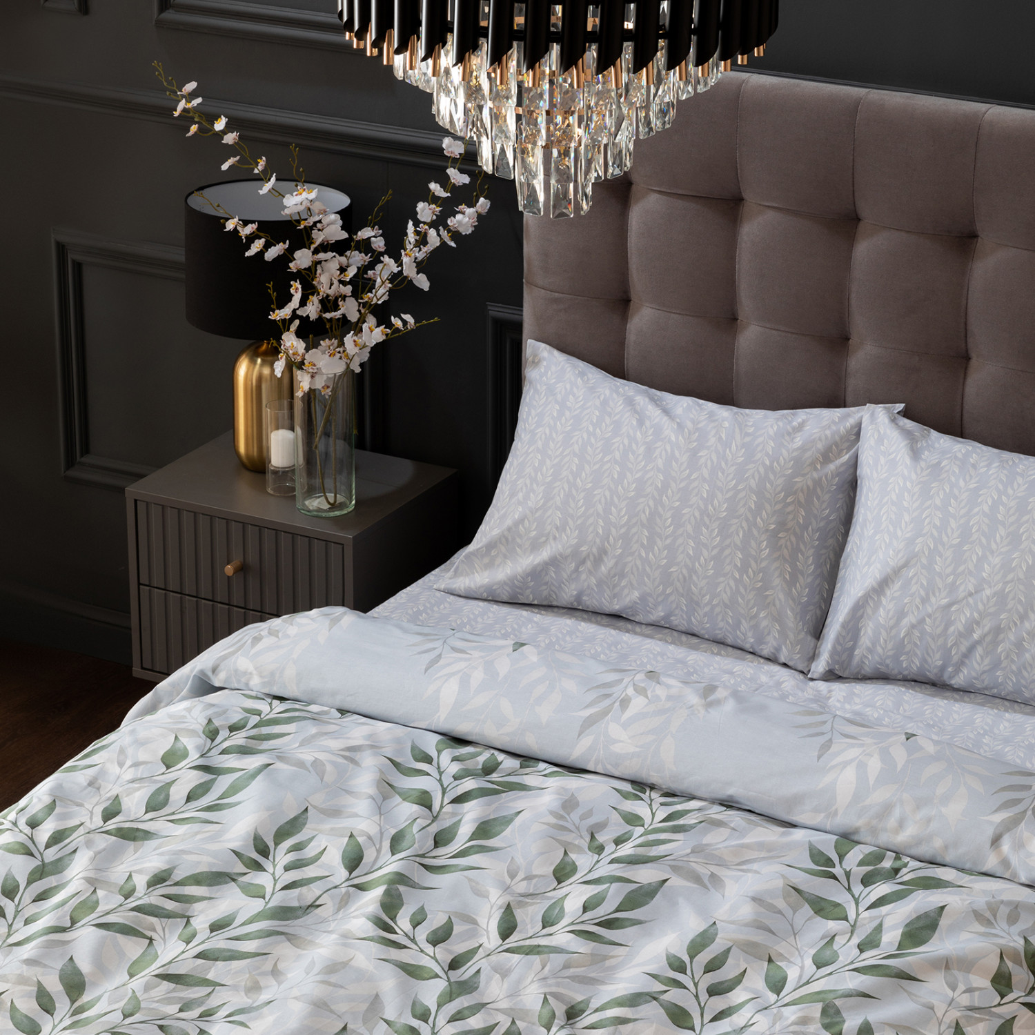 Постельное белье Зеленая симфония/Sinfonia verde - фото № 7