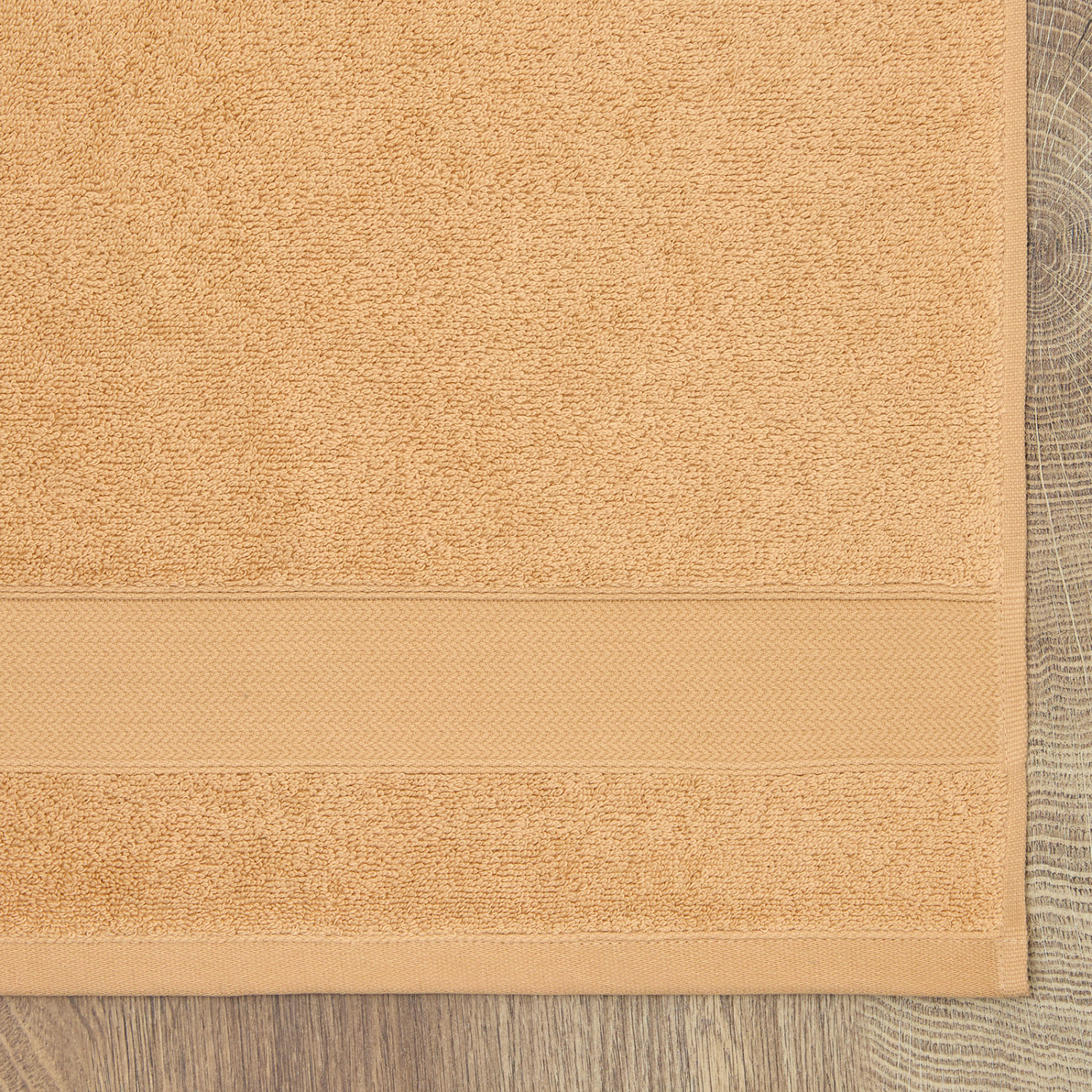 Полотенце махровое Lordy, карамель - фото № 3