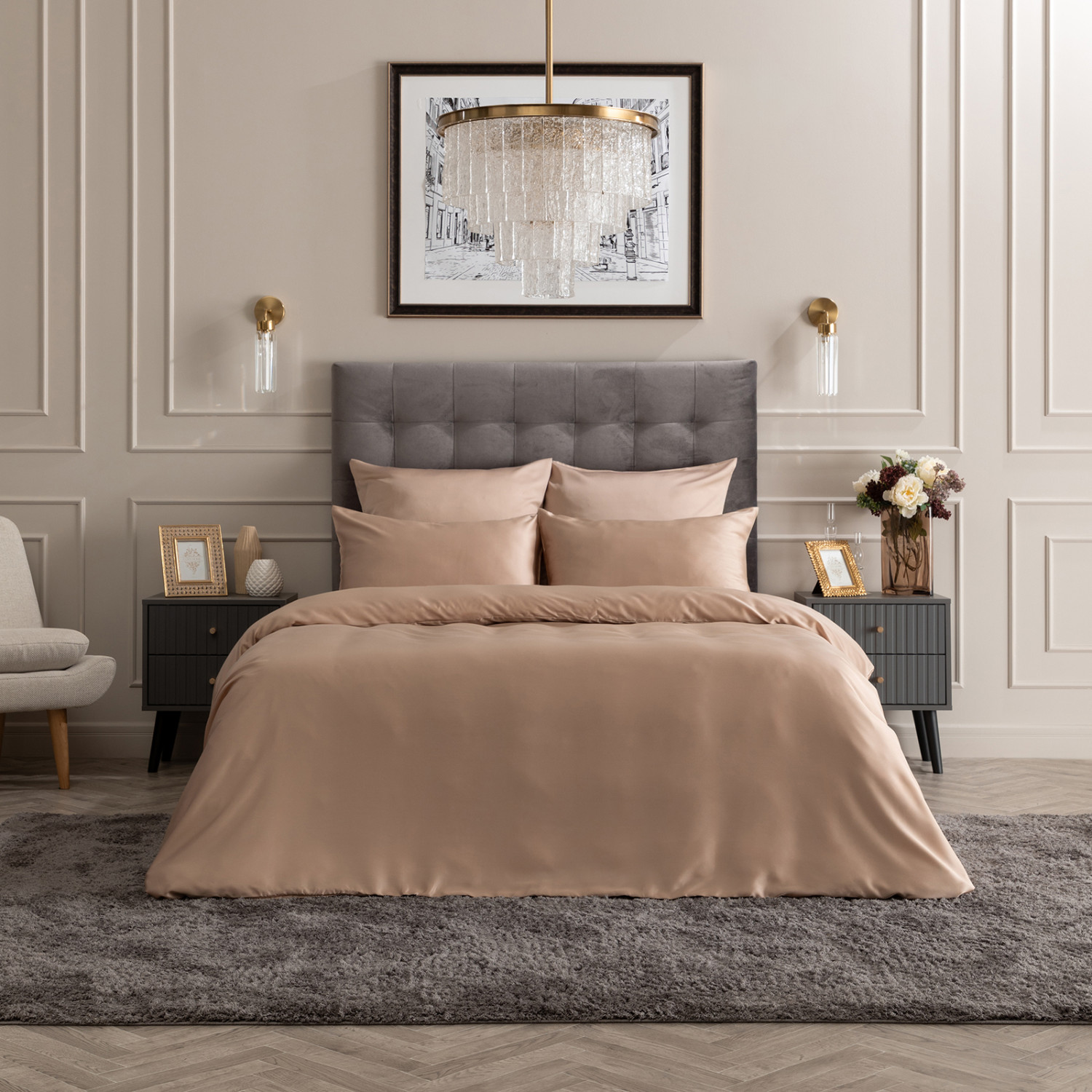 Постельное белье Ivory Cream - фото № 5