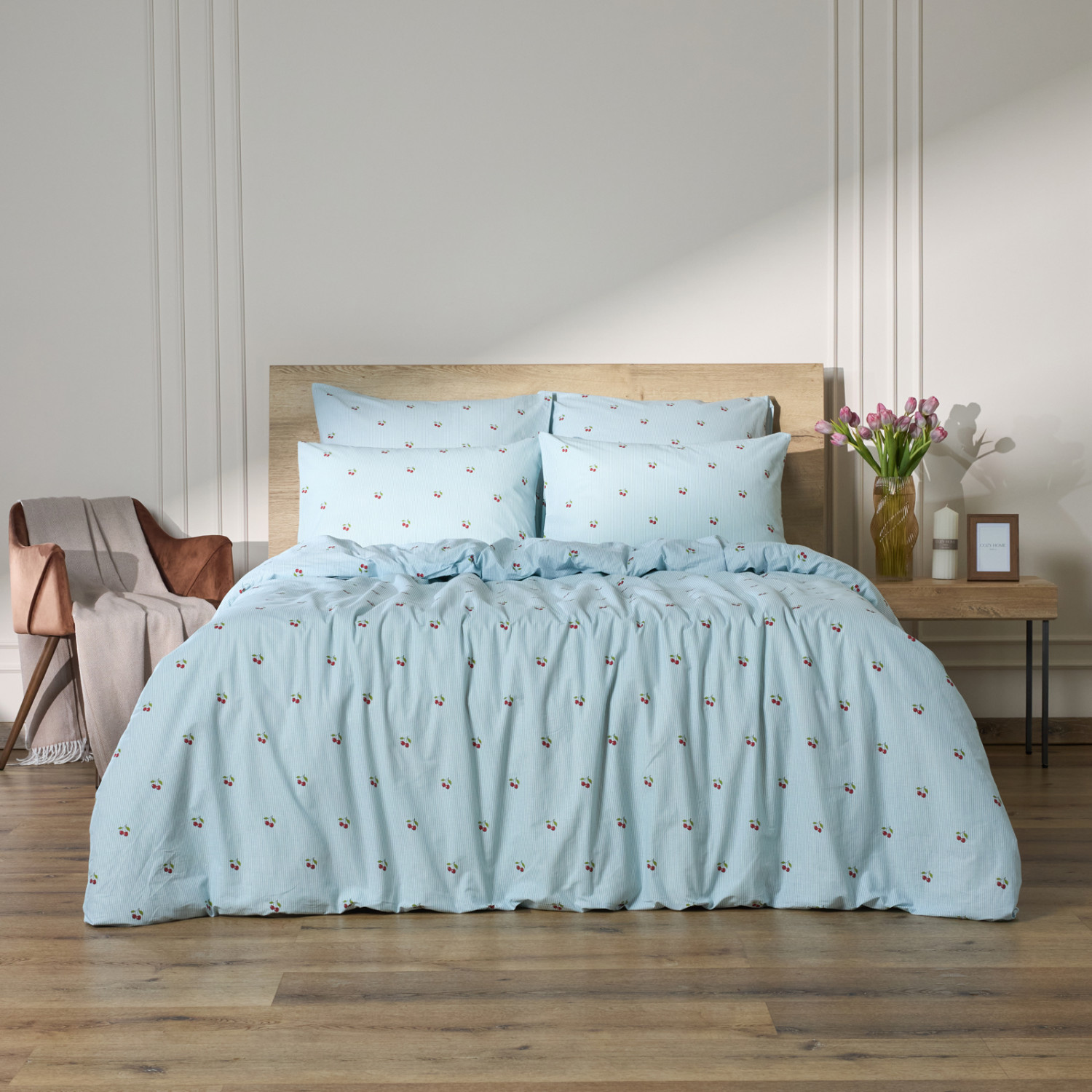 Постельное белье Cherry stripe