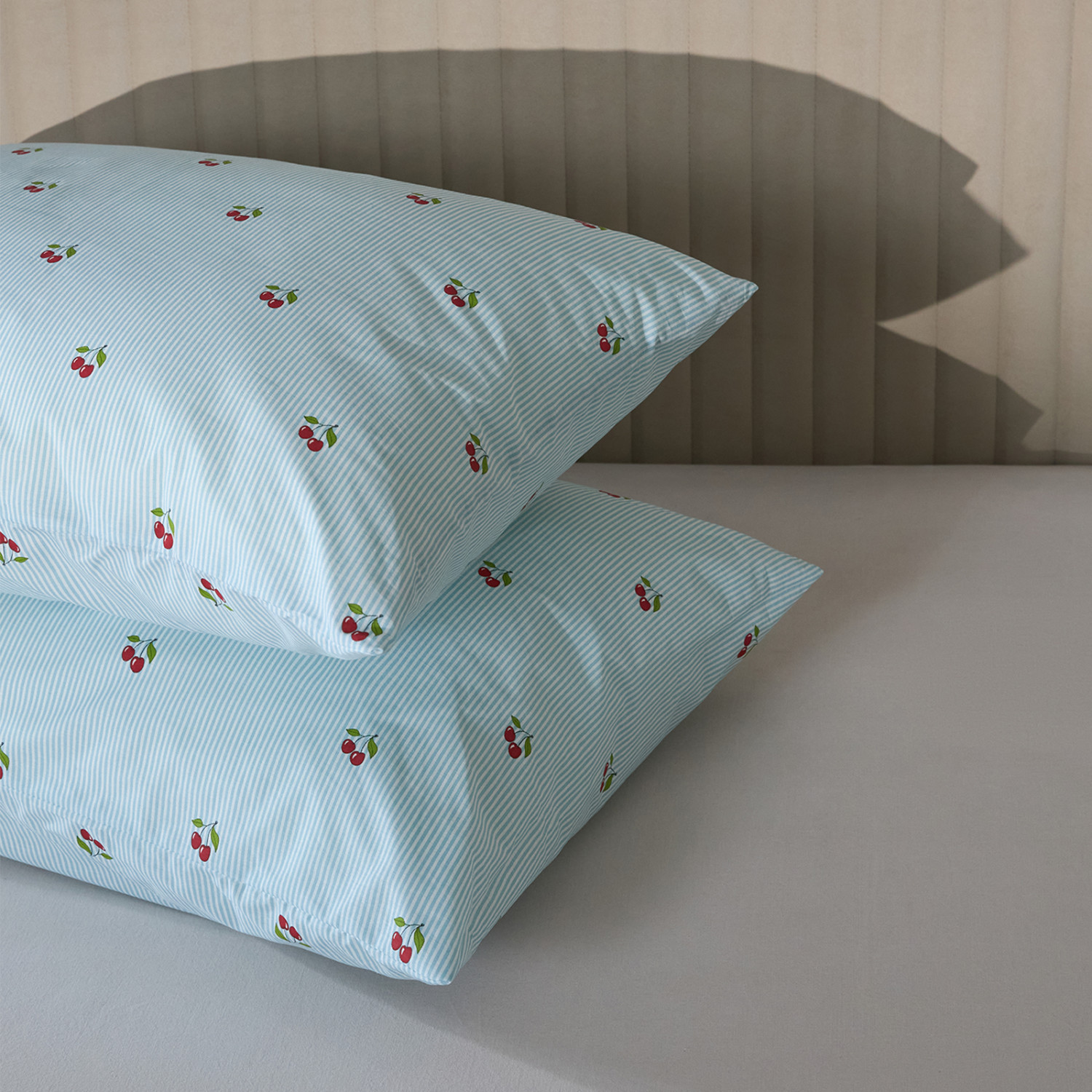 Комплект наволочек Cherry stripe - фото № 3