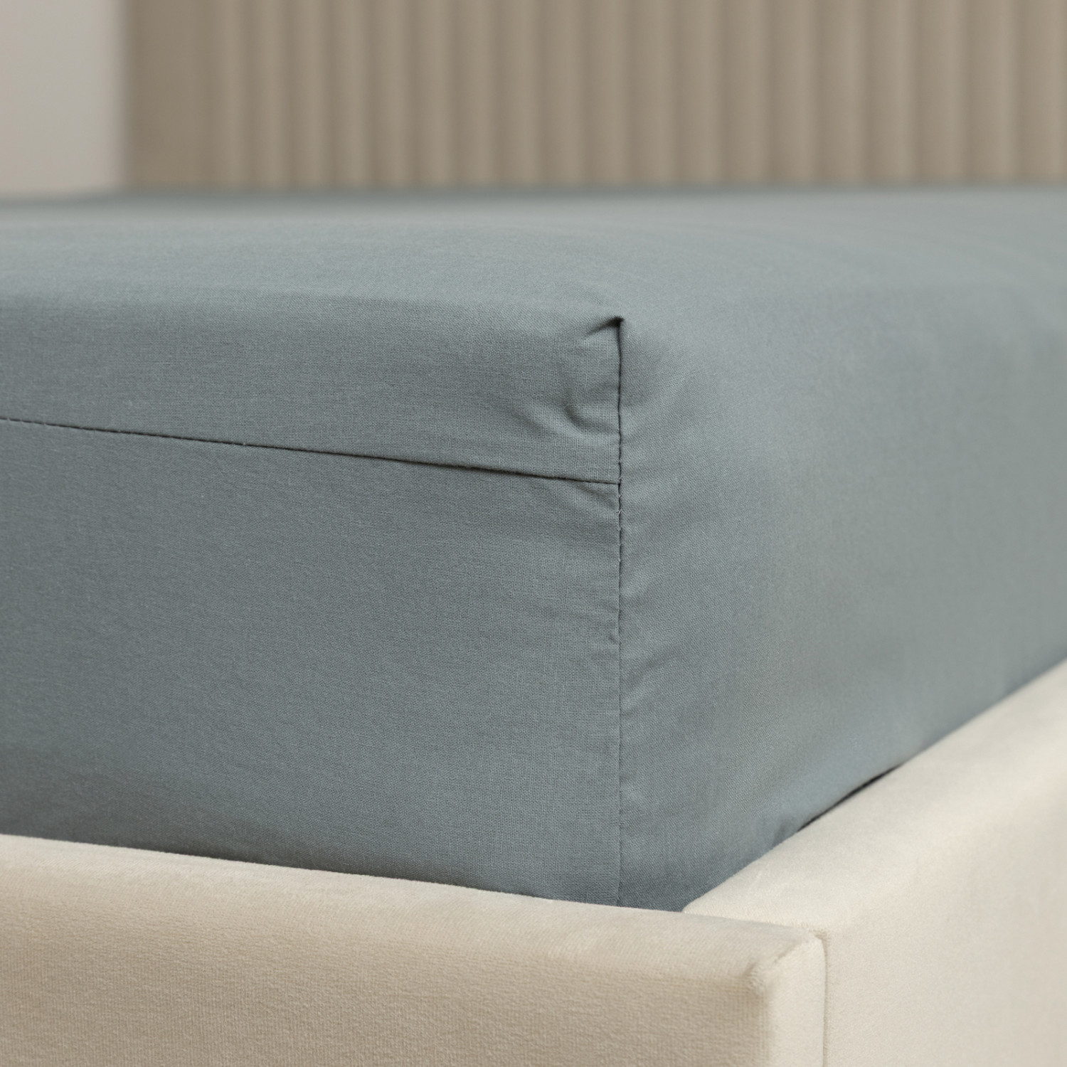 Простыня на резинке Графит/Graphit