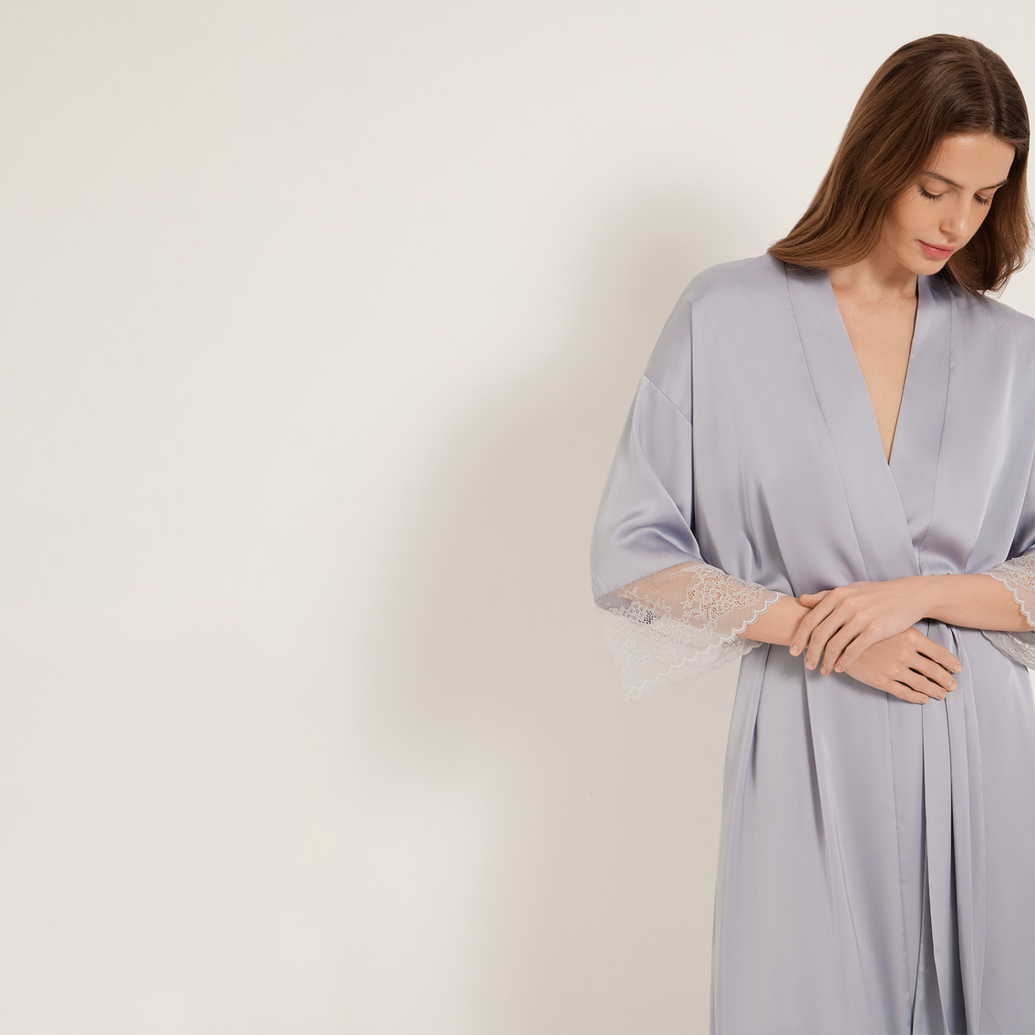 Халат Алисма/Alisma, перламутр - фото № 4