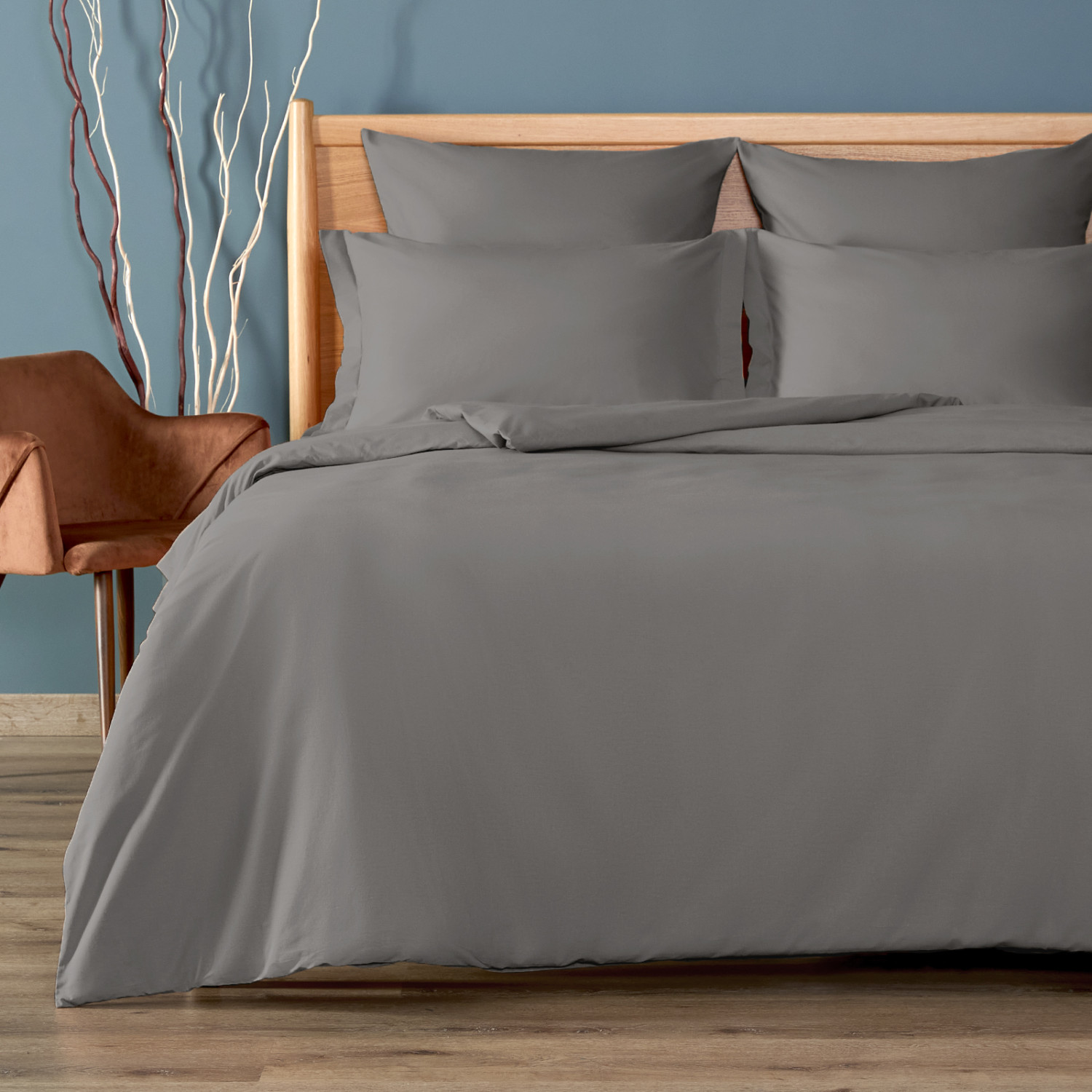 Постельное белье Volcanic gray - фото № 3