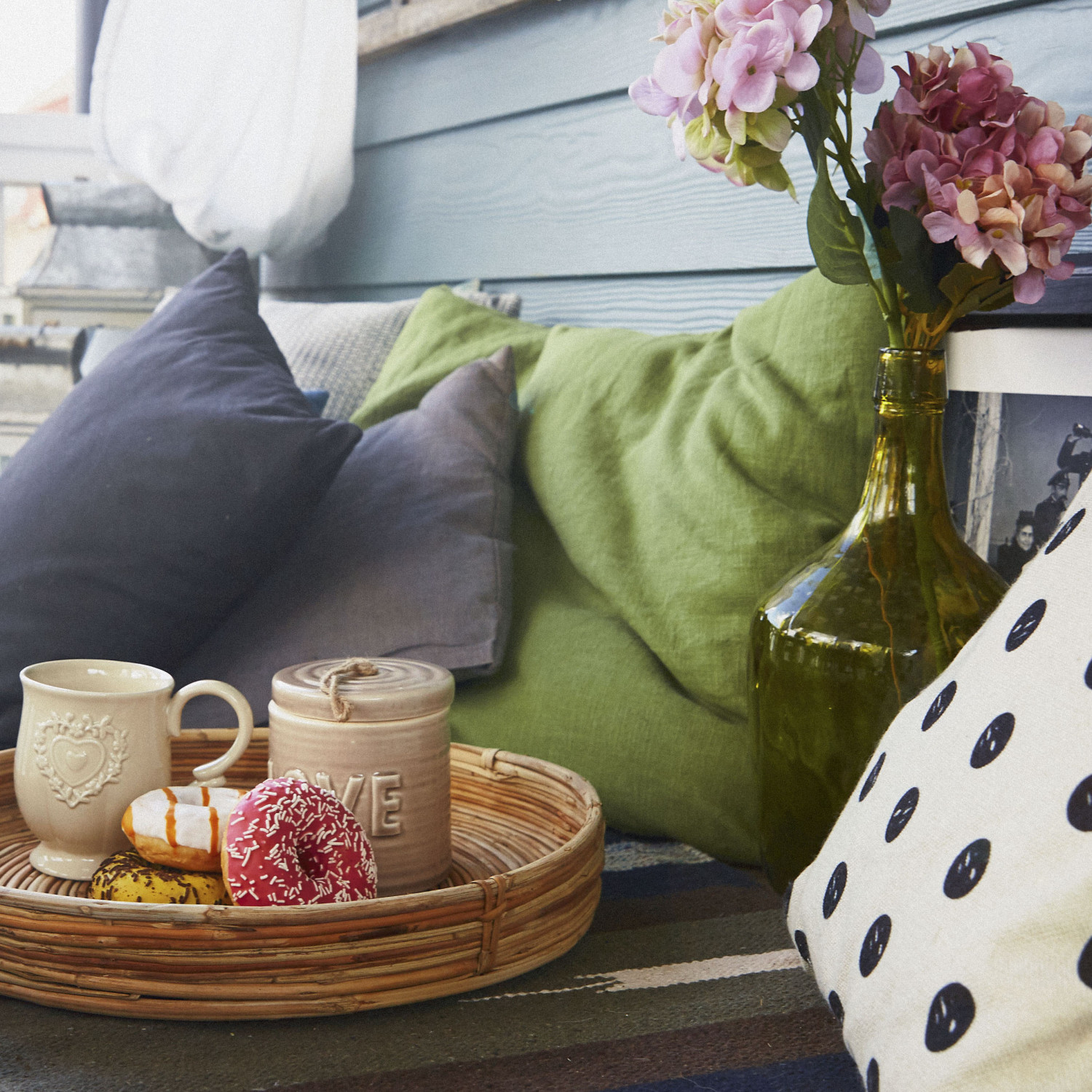 Поднос Tahitian flower - фото № 3